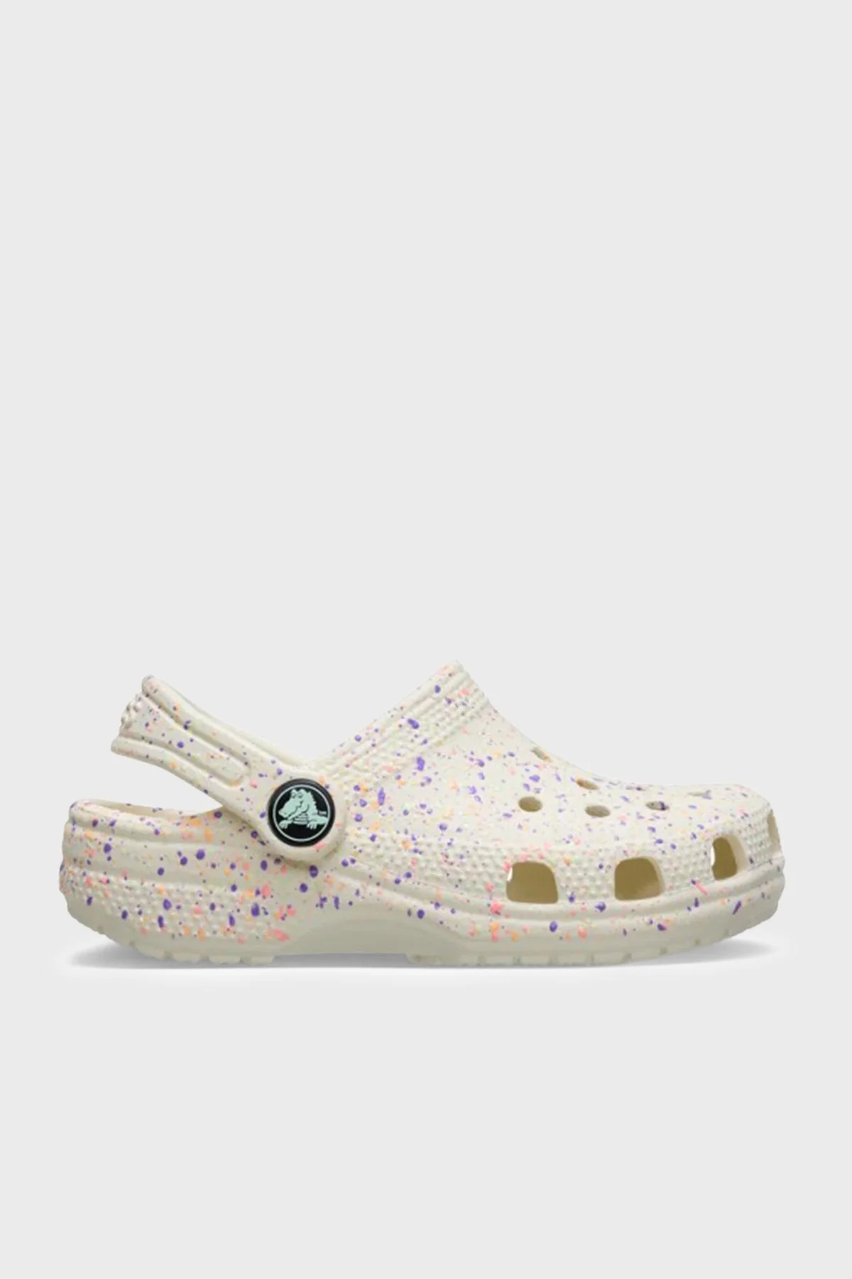 Crocs Classic Glow Paint Splatter Clog Sandalet Kız Çocuk Terlik 212495-2MT BEYAZ - 1