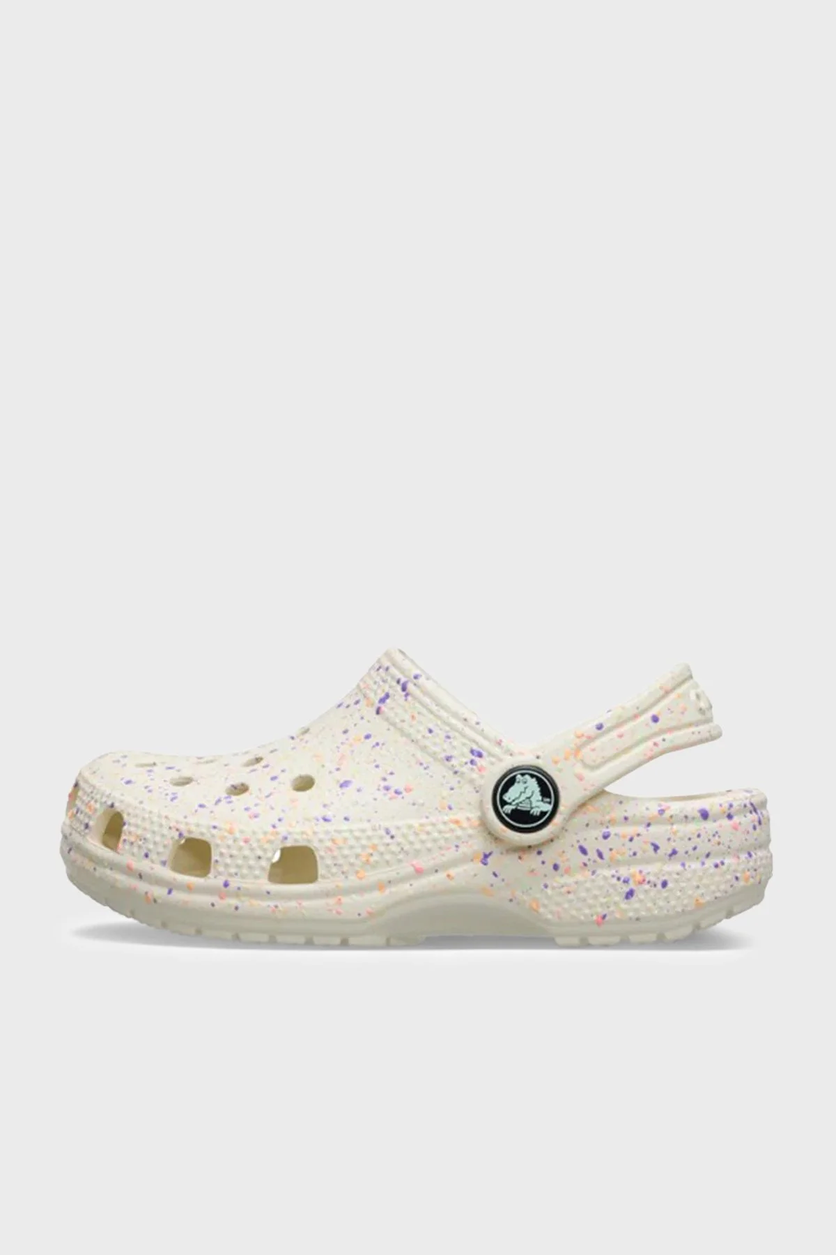 Crocs Classic Glow Paint Splatter Clog Sandalet Kız Çocuk Terlik 212495-2MT BEYAZ - 3