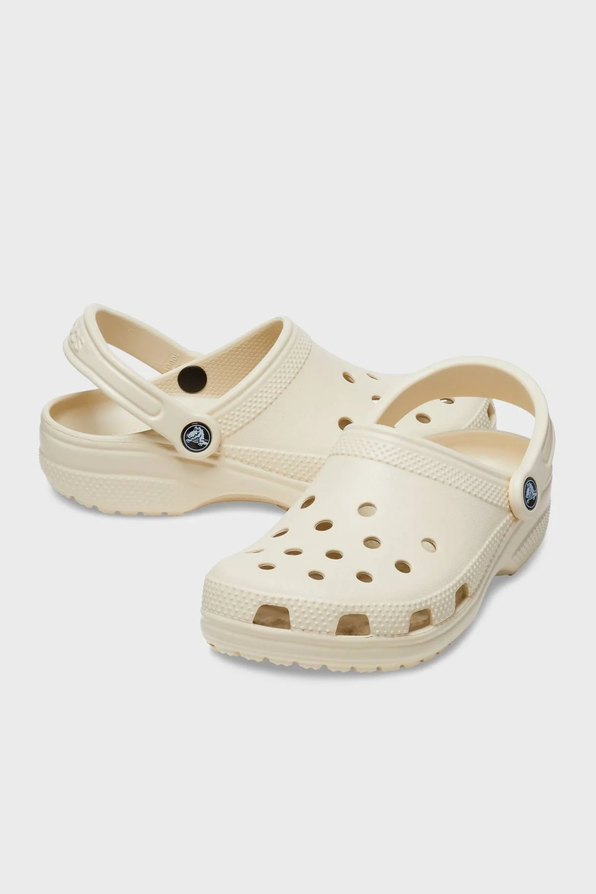 Crocs Classic Hafif Çıkarılabilir Kayışlı Bayan Terlik 10001-2Y2 KEMİK - 3