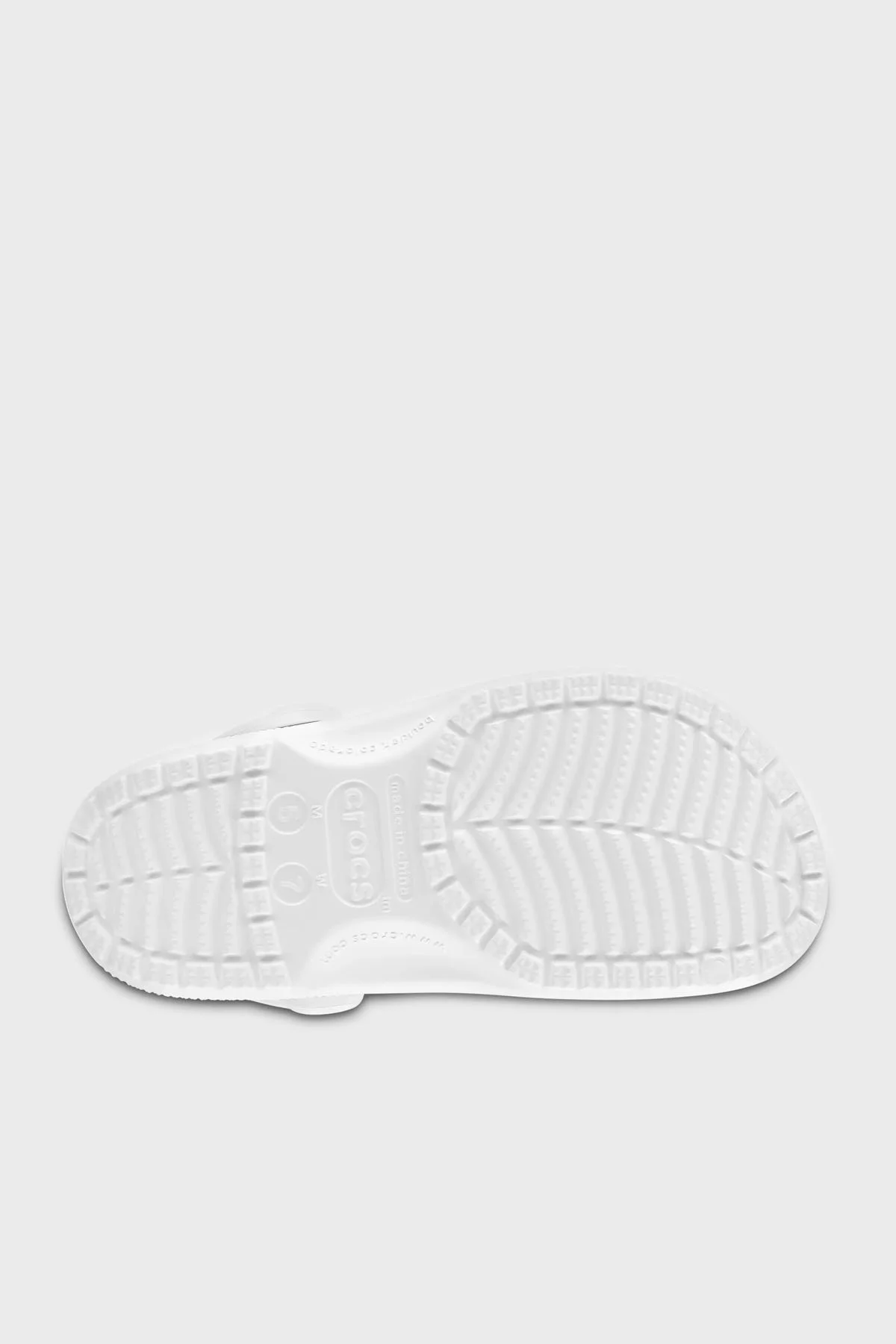 Crocs Classic Hafif Çıkarılabilir Kayışlı Sandalet Unisex Terlik 10001-100 BEYAZ - 5