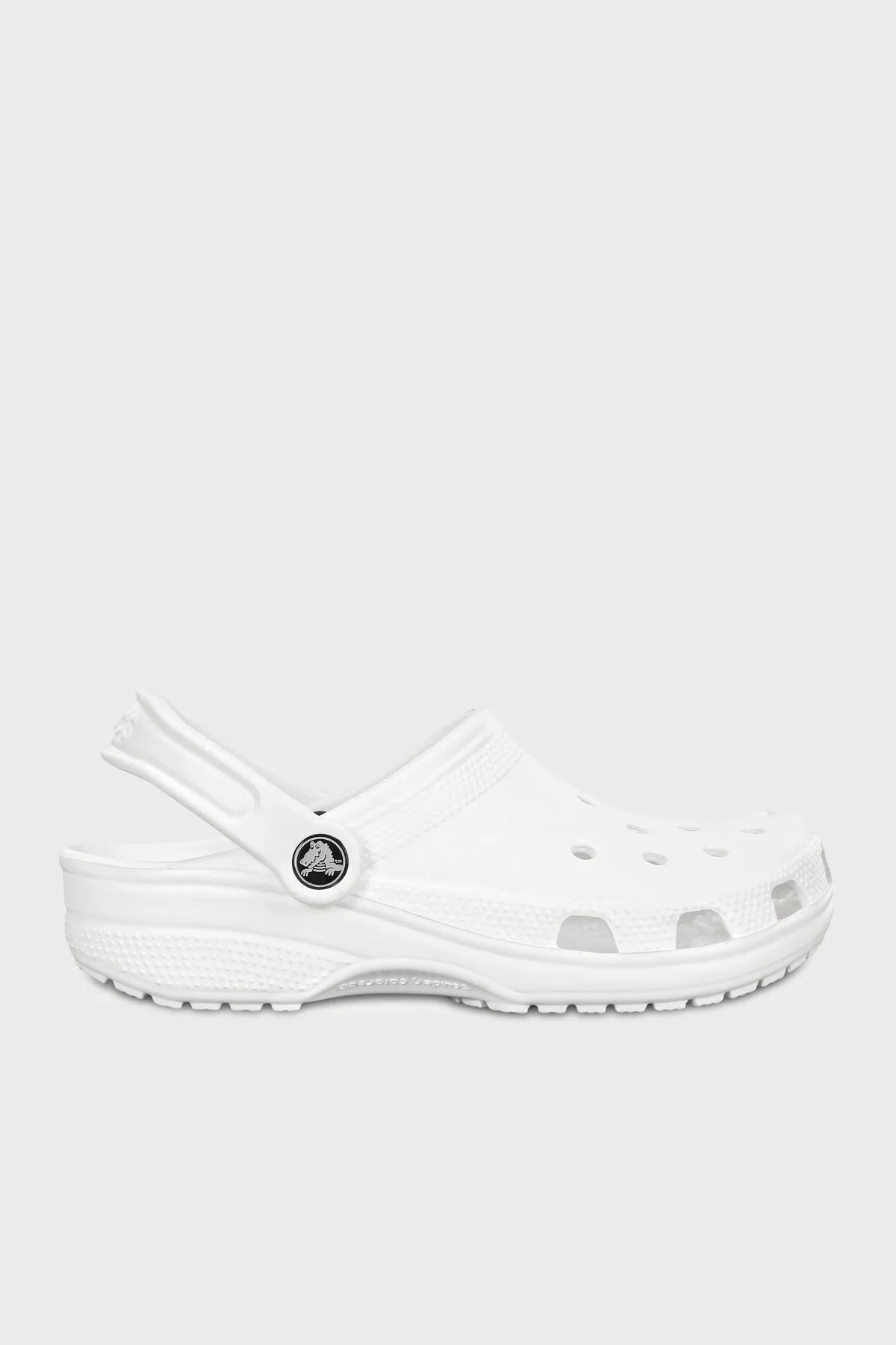 Crocs Classic Hafif Çıkarılabilir Kayışlı Sandalet Unisex Terlik 10001-100 BEYAZ - 1