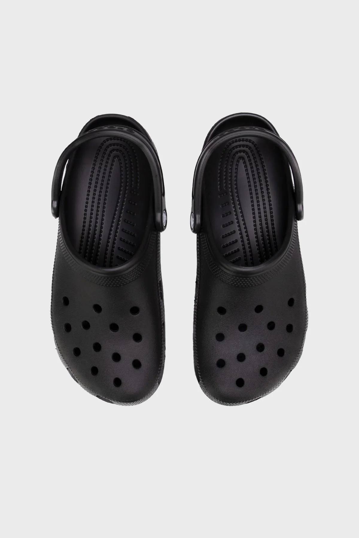 Crocs Classic Hafif Çıkarılabilir Kayışlı Unisex Terlik 10001-001 SİYAH - 5