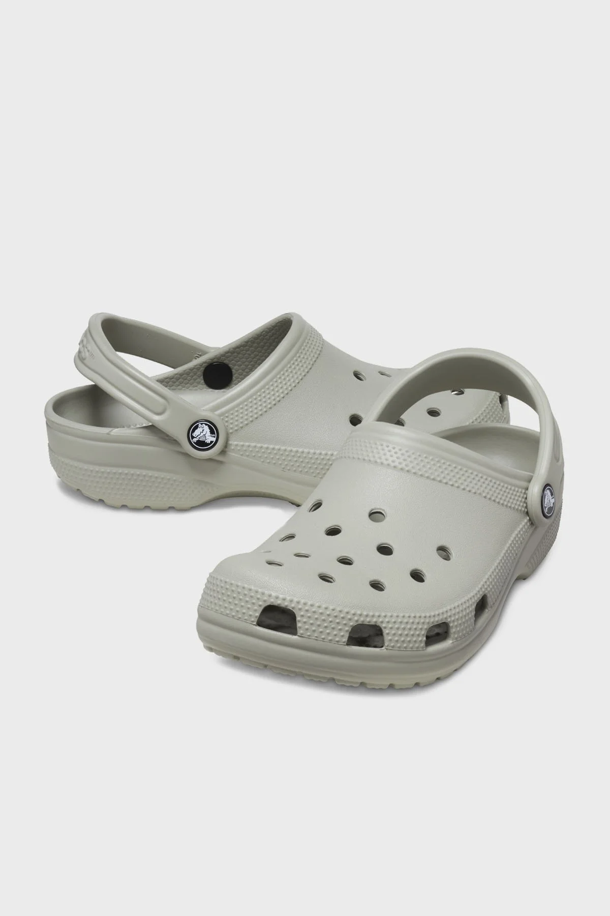 Crocs Classic Hafif Çıkarılabilir Kayışlı Unisex Terlik 10001-1LM Fil Dişi - 9