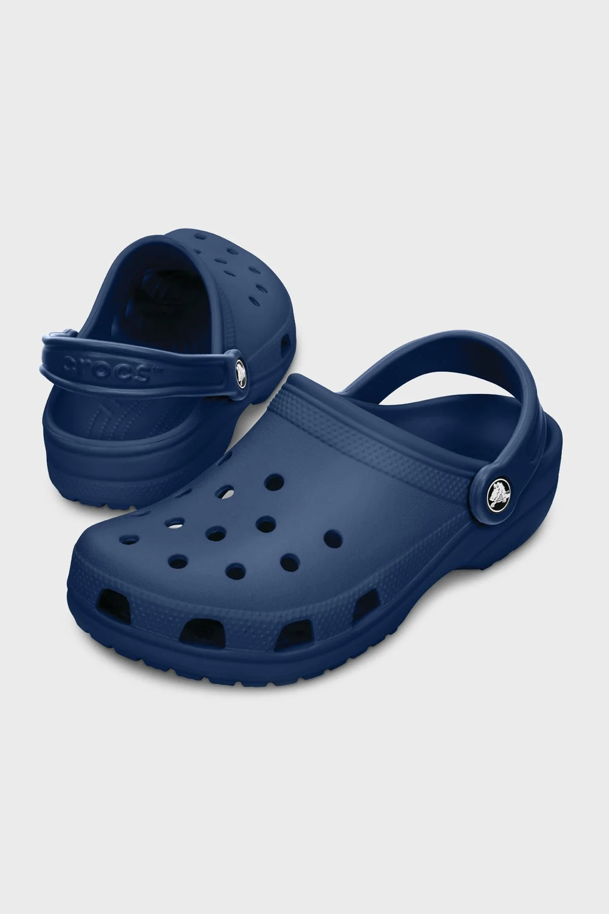 Crocs Classic Hafif Çıkarılabilir Kayışlı Unisex Terlik 10001-410 LACİVERT - 3