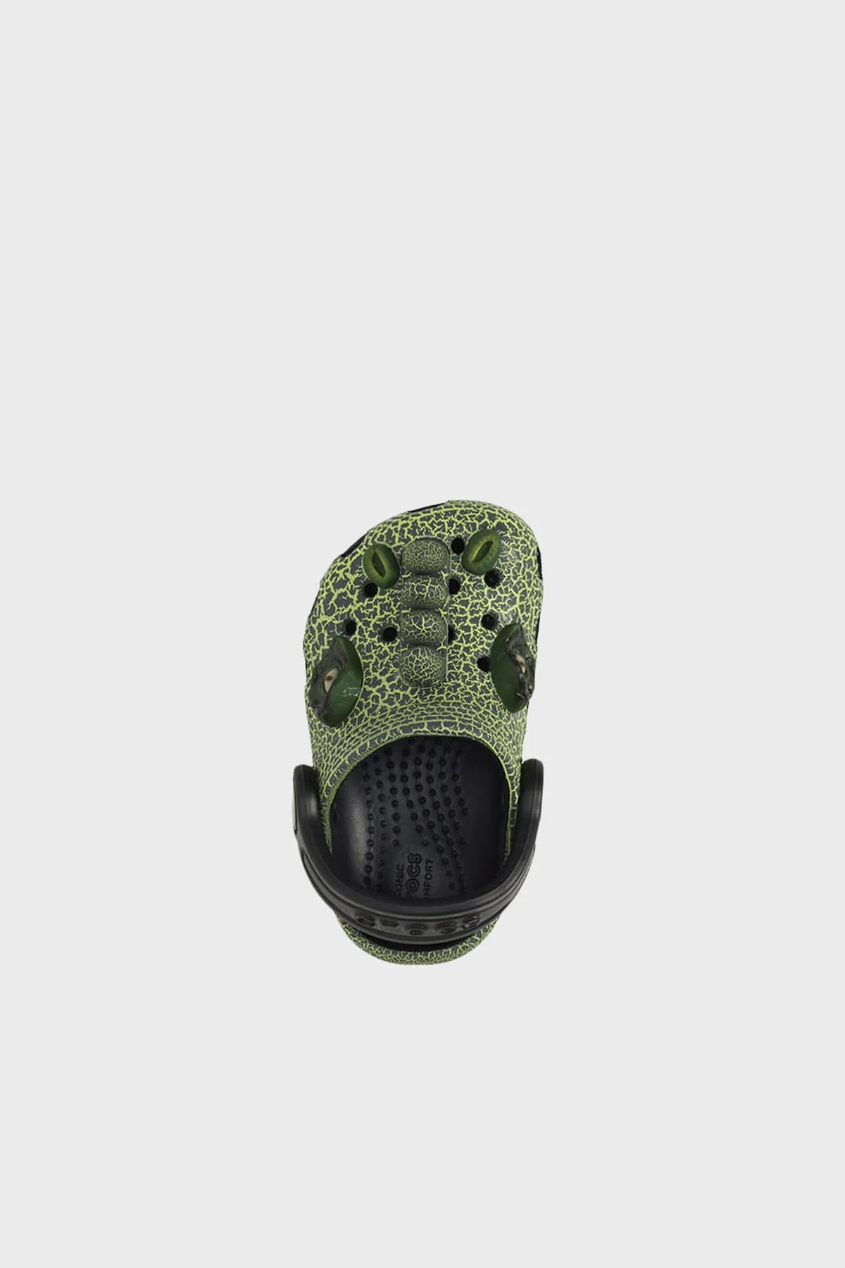 Crocs Classic I Am Scary Dino Clog T Logolu Erkek Çocuk Terlik 211372-001 SİYAH - 3