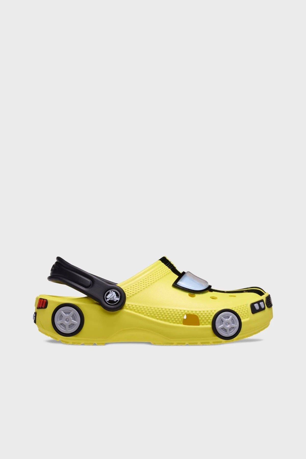 Crocs Classic IAM Race Car Clog T Hafif Ayarlanabilir Kemerli Sandalet Erkek Çocuk Terlik 210991-77J SARI - 1