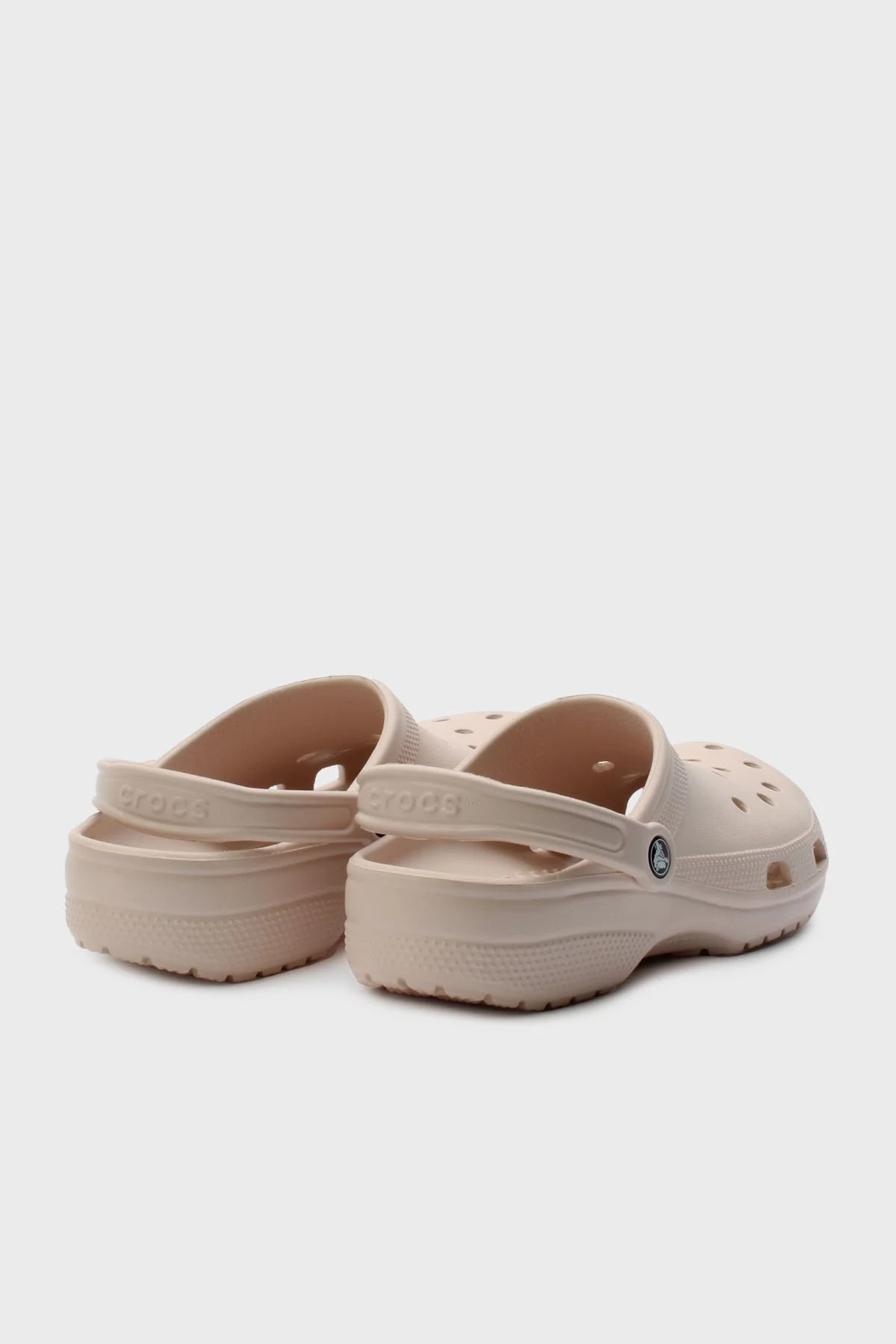 Crocs Classic Logolu Çıkarılabilir Kayışlı Sandalet Bayan Terlik 10001-6UR BEJ - 4
