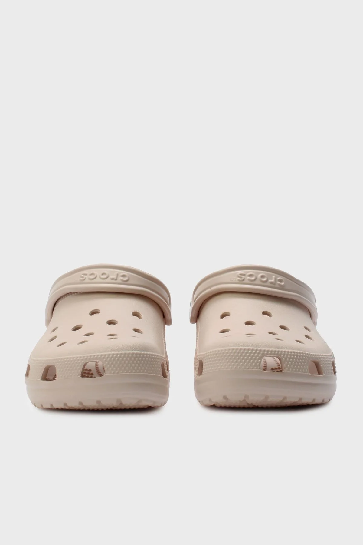 Crocs Classic Logolu Çıkarılabilir Kayışlı Sandalet Bayan Terlik 10001-6UR BEJ - 5