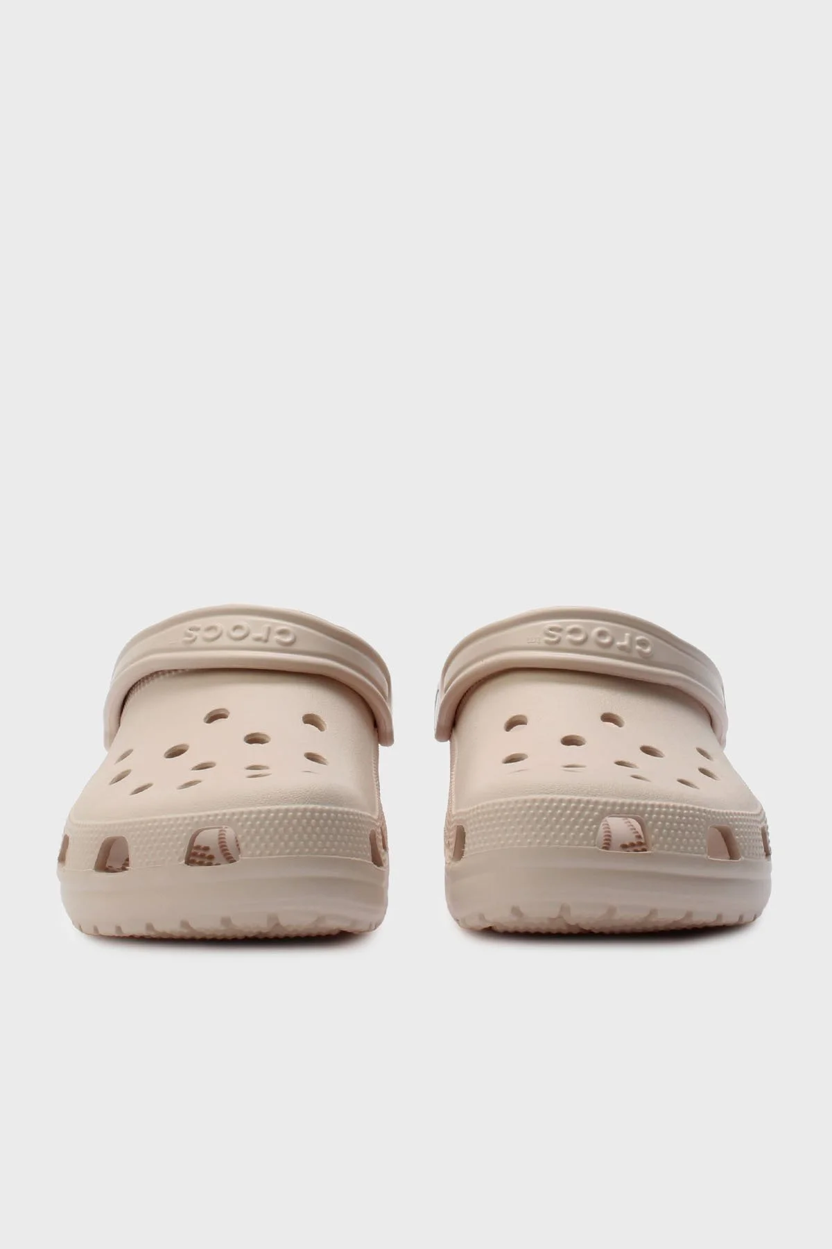 Crocs Classic Logolu Çıkarılabilir Kayışlı Sandalet Kadın Terlik 10001-6UR BEJ - 5