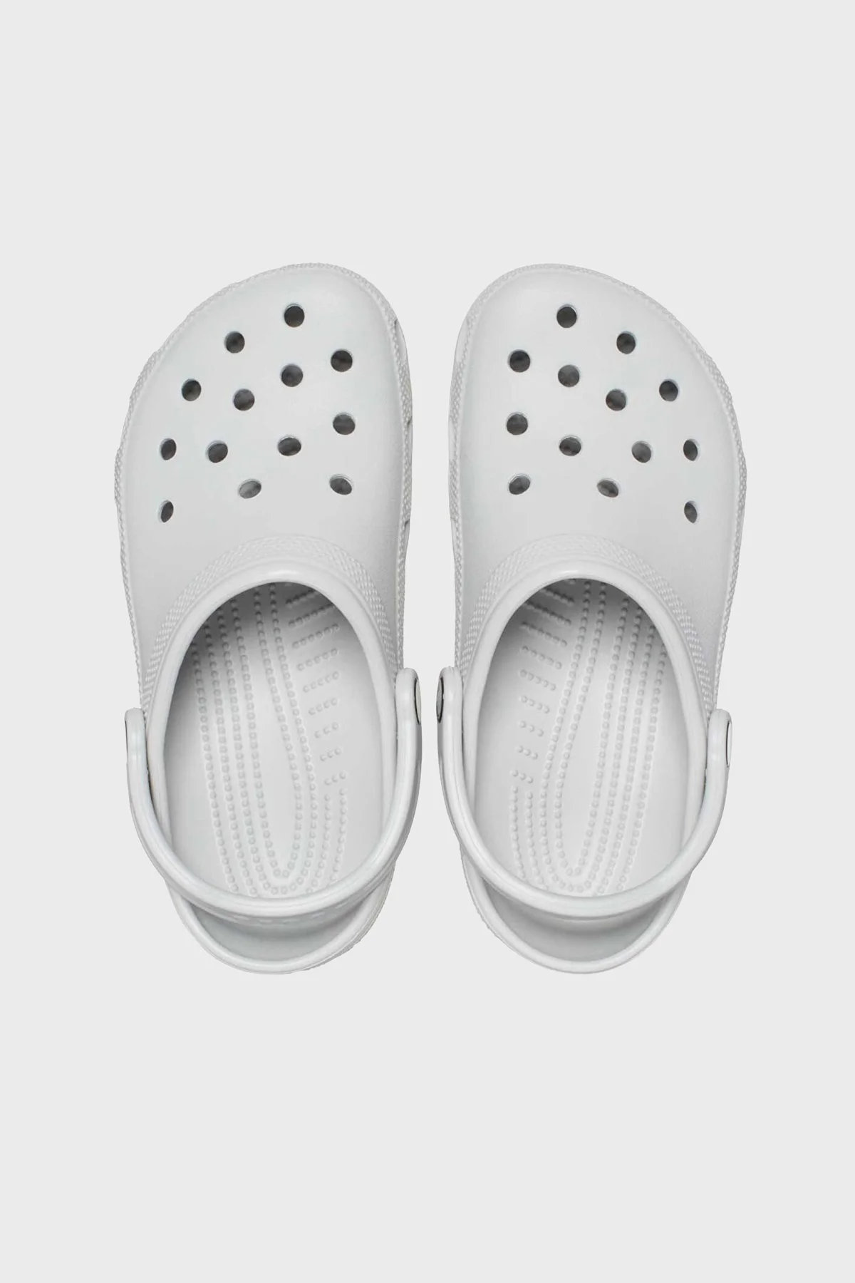 Crocs Classic Logolu Unisex Terlik 010001-1FT AÇIK GRİ - 3