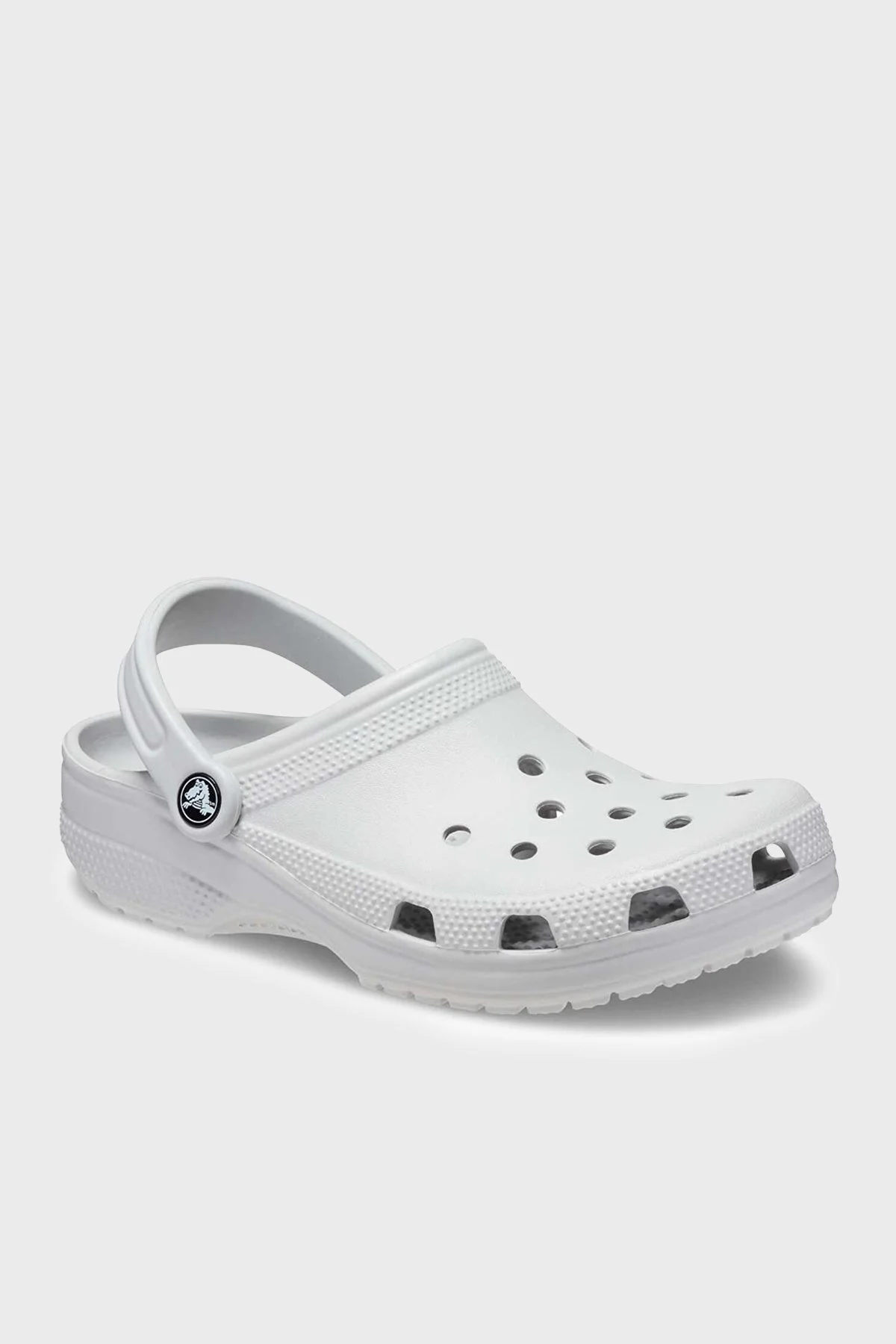 Crocs Classic Logolu Unisex Terlik 010001-1FT AÇIK GRİ - 4