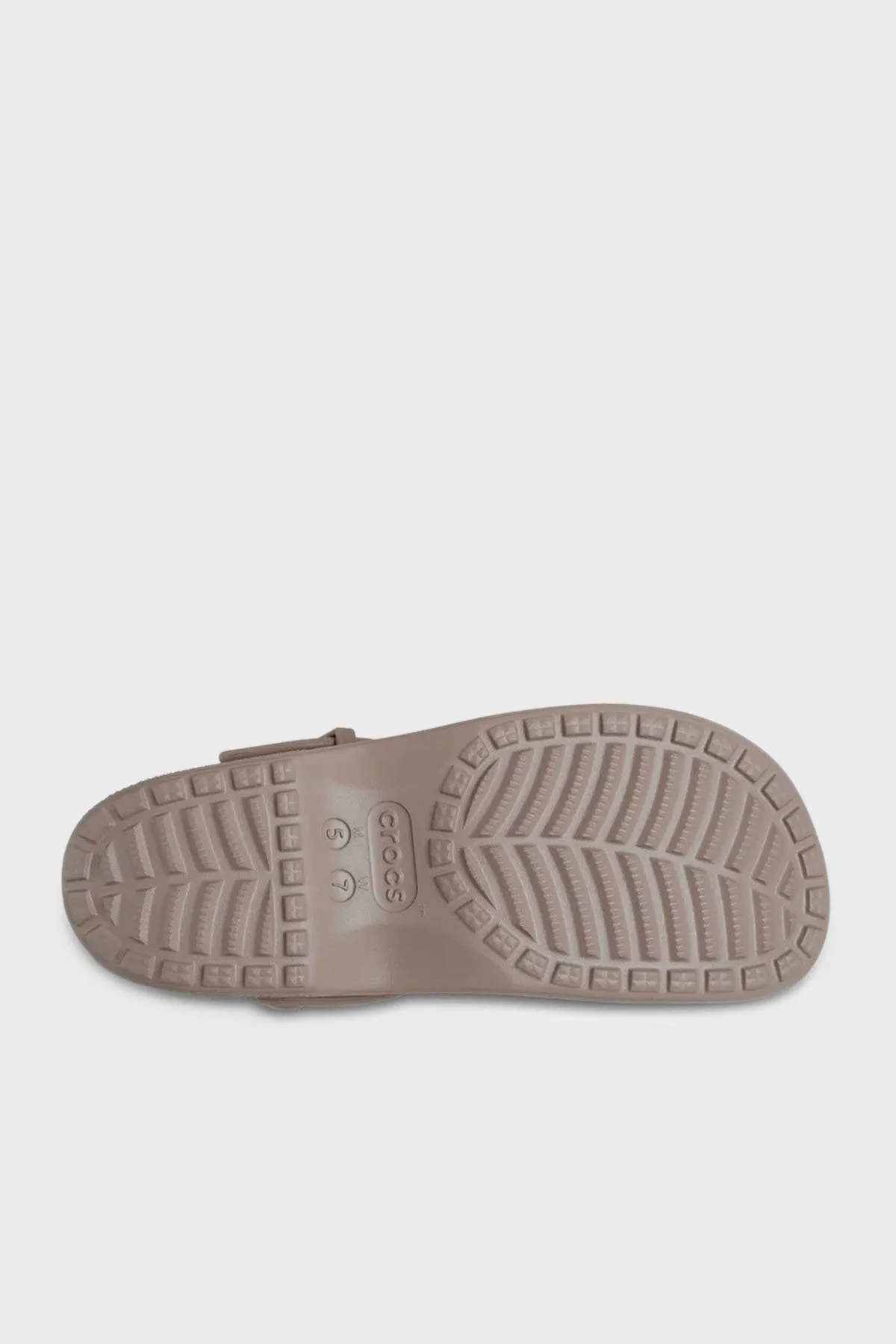 Crocs Classic Mary Jane Clog Ayarlanabilir Kayışlı Kalın Taban Bayan Terlik 210581-214 VİZON - 7