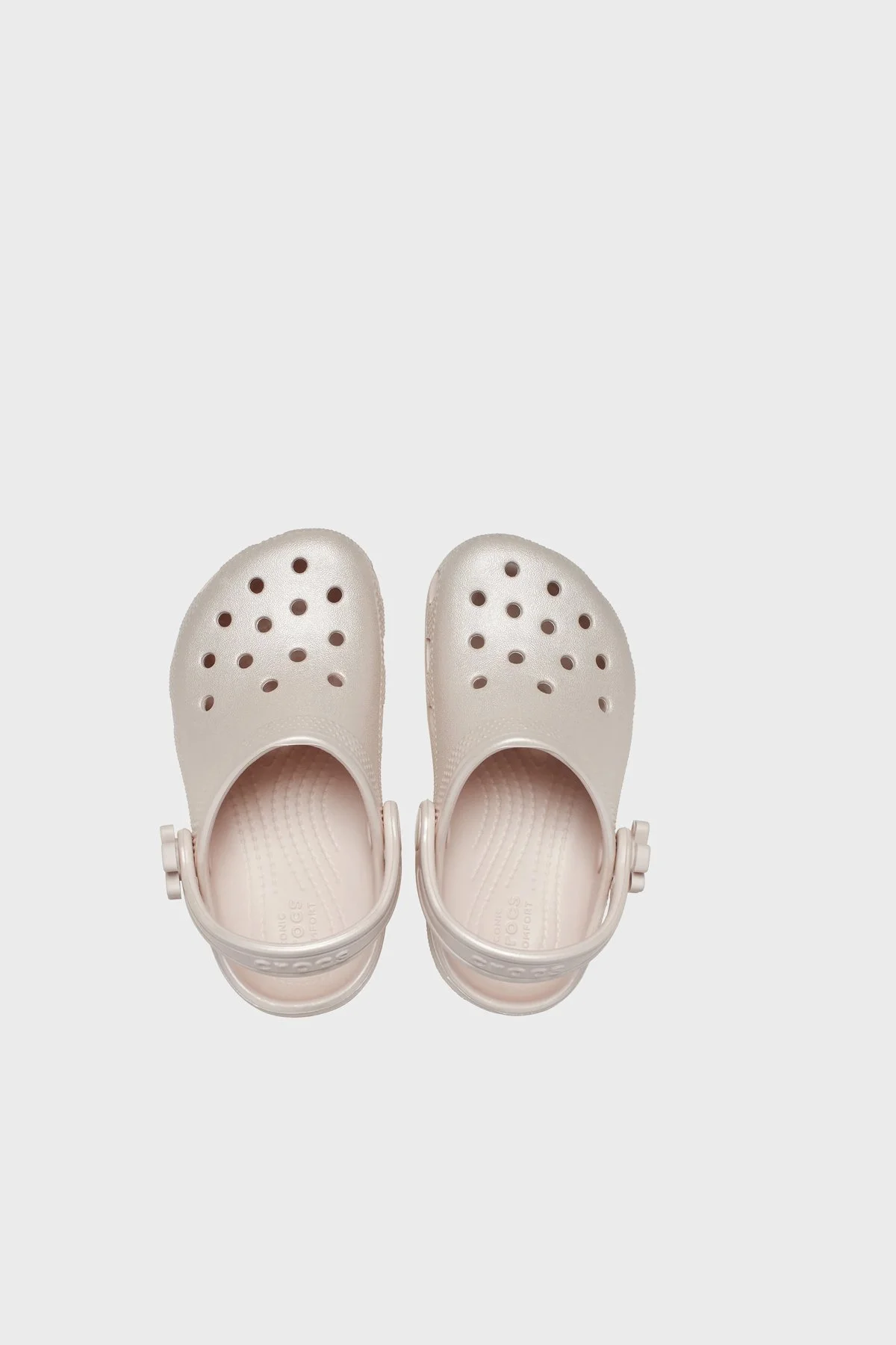 Crocs Classic Pearl Shine Clog T Logolu Unisex Çocuk Terlik 212815-6UR BRONZ - 3