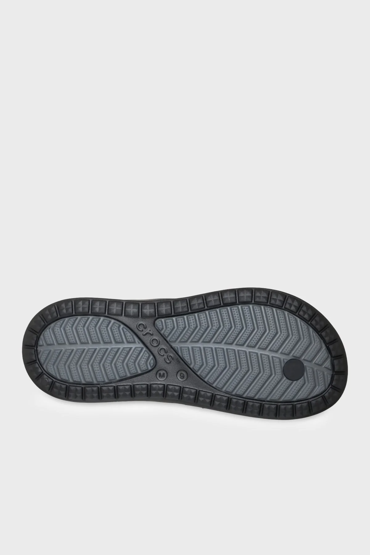 Crocs Coast Flip Logolu Parmak Arası Erkek Terlik 212035-0DD ANTRASİT - 6