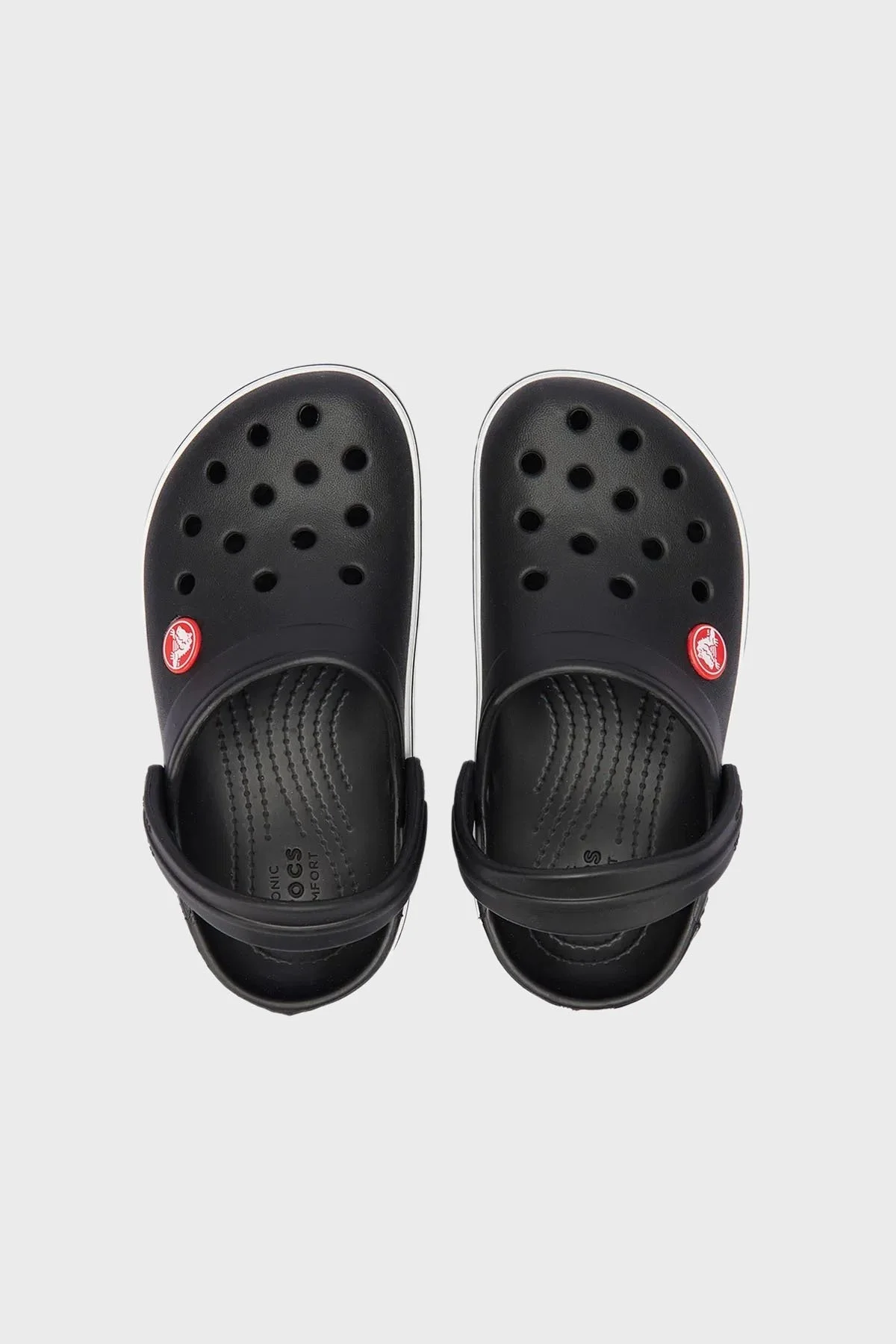 Crocs Crocband Clog K Hafif Sandalet Unisex Çocuk Terlik 207006-001 SİYAH - 4