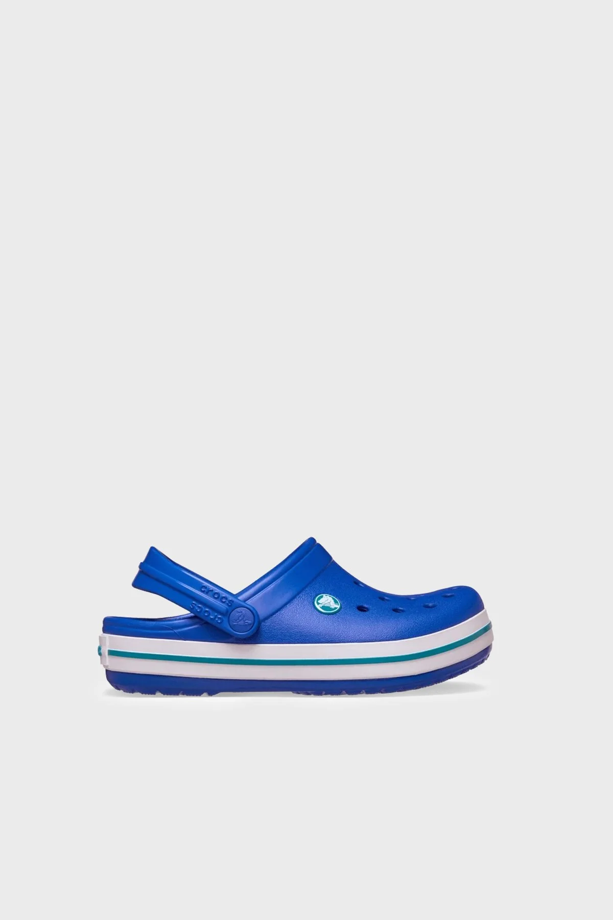 Crocs Crocband Clog K Logolu Çıkarılabilir Kayışlı Sandalet Erkek Çocuk Terlik 207006-4PI MAVİ - 1