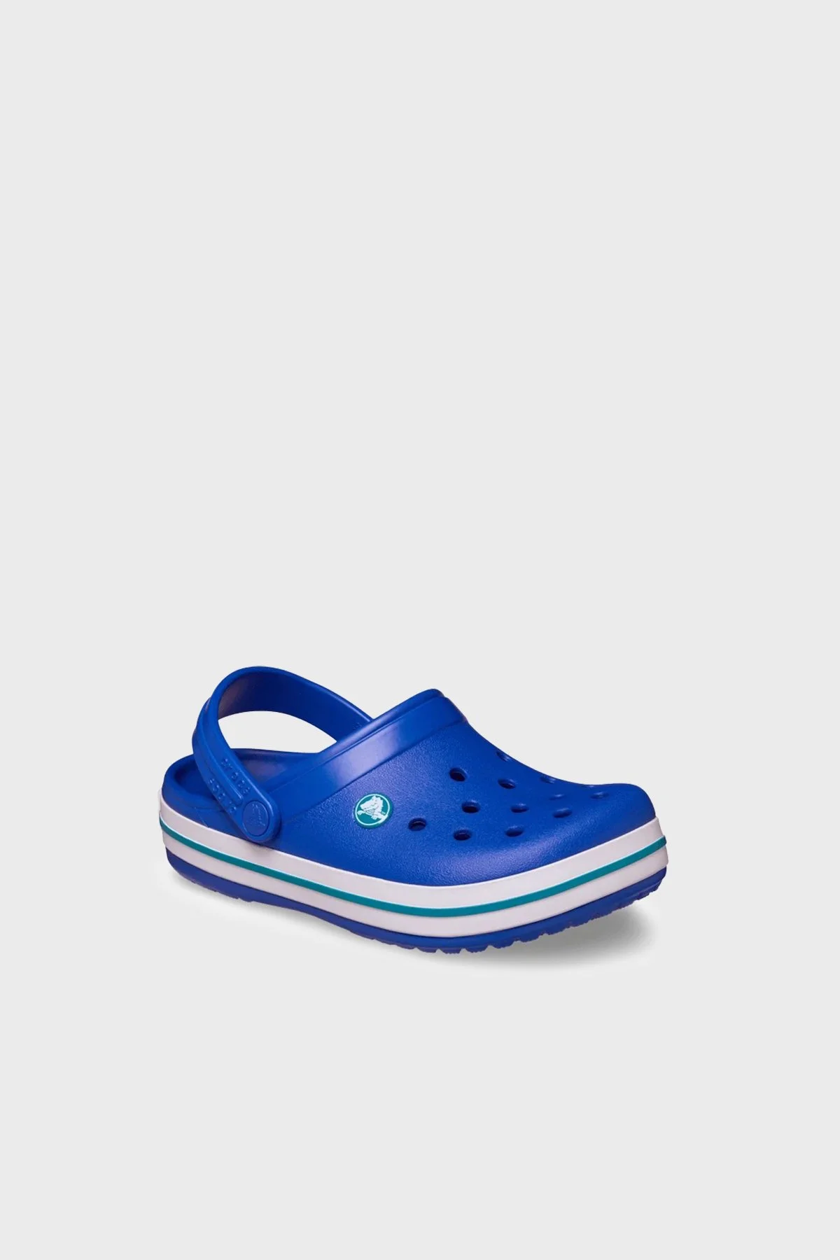 Crocs Crocband Clog K Logolu Çıkarılabilir Kayışlı Sandalet Erkek Çocuk Terlik 207006-4PI MAVİ - 3