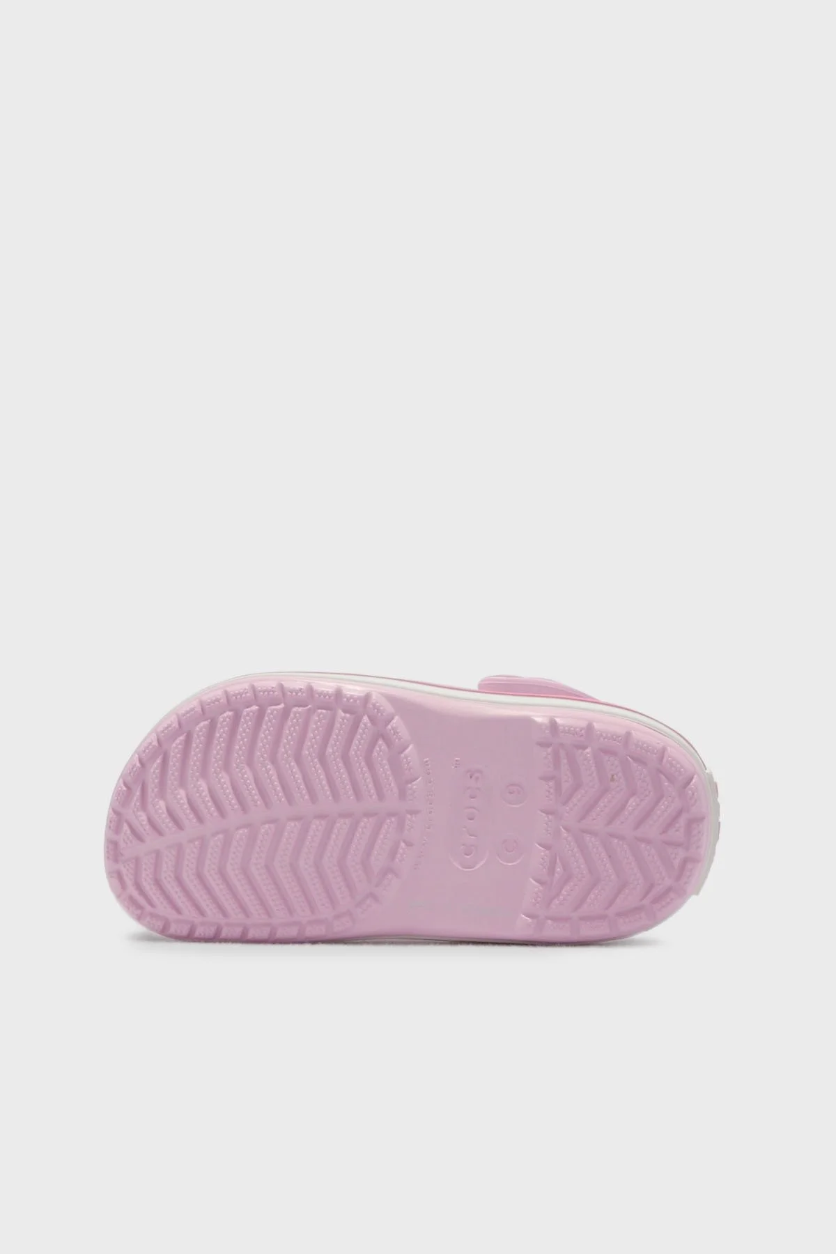 Crocs Crocband Clog T Logolu Çıkarılabilir Kayışlı Sandalet Kız Çocuk Terlik 207006-6GD AÇIK PEMBE - 12