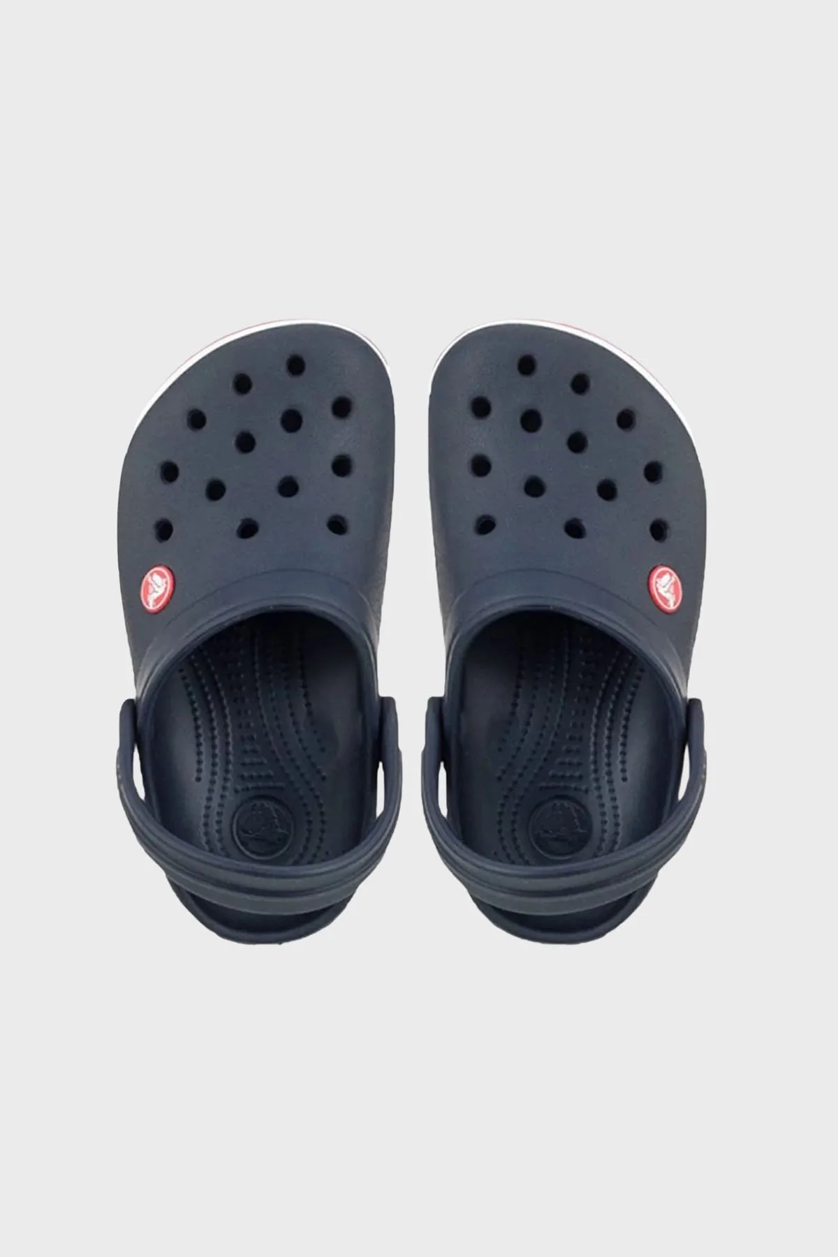 Crocs Crocband Clog T Hafif Çıkarılabilir Kayışlı Sandalet Unisex Çocuk Terlik 207005-485 LACİVERT-KIRMIZI - 4