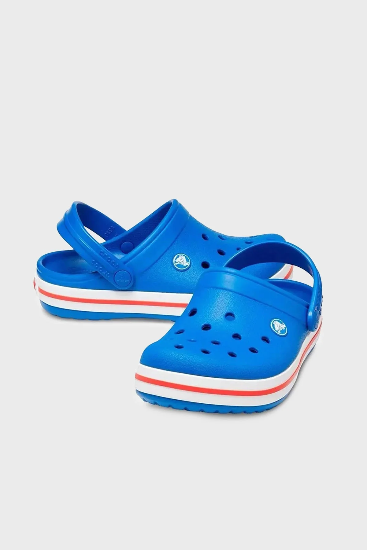 Crocs Crocband Clog T Hafif Çıkarılabilir Kayışlı Unisex Çocuk Terlik 207005-4KZ SAKS - 2