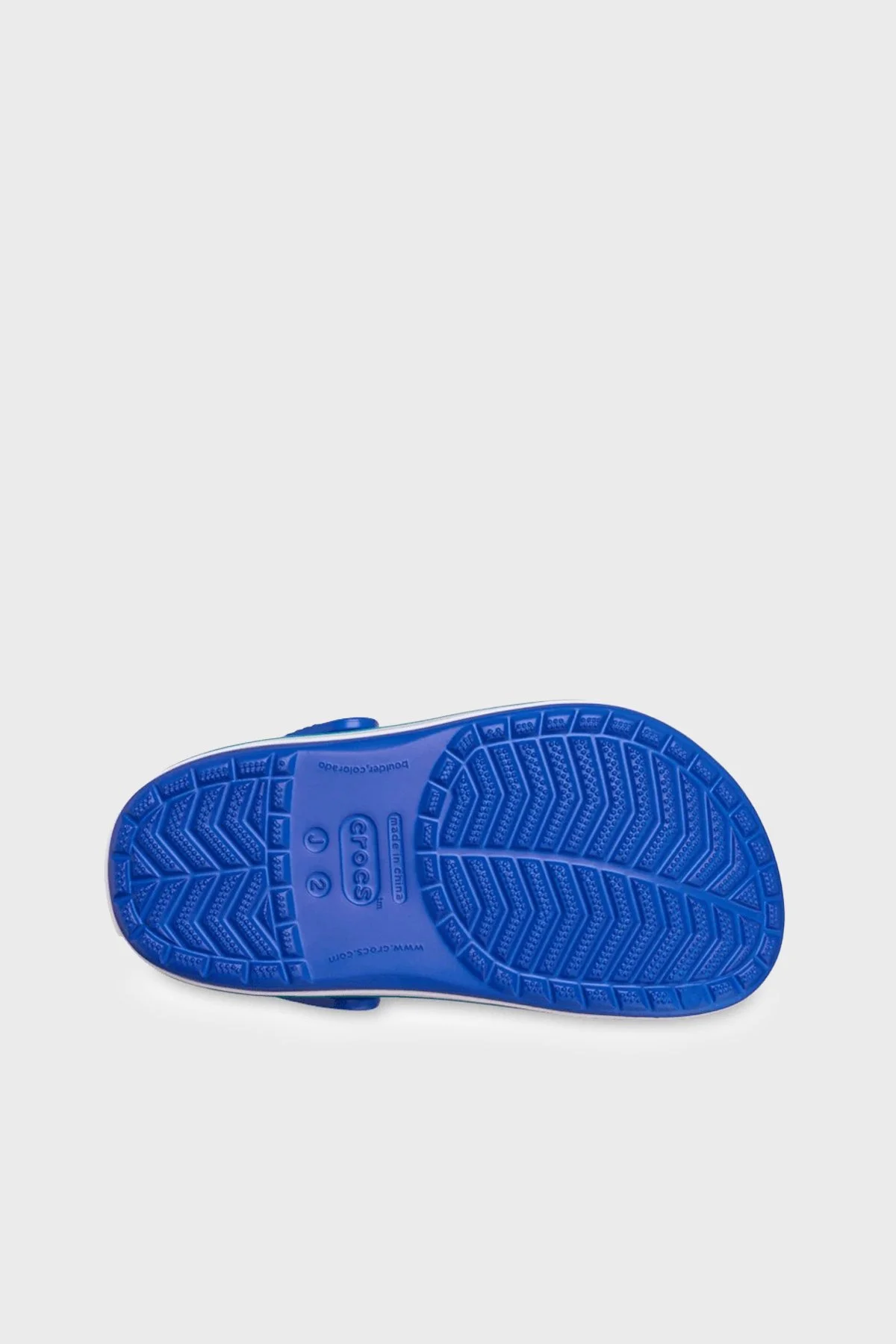 Crocs Crocband Clog T Logolu Çıkarılabilir Kayışlı Sandalet Erkek Çocuk Terlik 207005-4PI MAVİ - 4