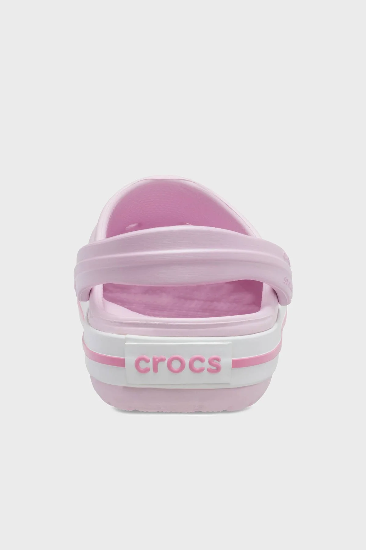 Crocs Crocband Clog T Logolu Çıkarılabilir Kayışlı Sandalet Kız Çocuk Terlik 207005-6GD AÇIK PEMBE - 5