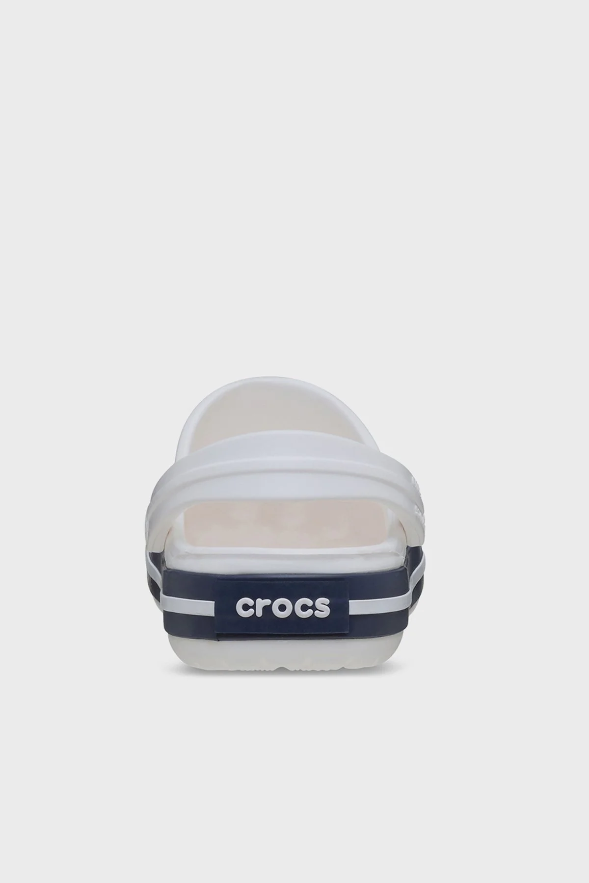 Crocs Crocband Clog T Logolu Çıkarılabilir Kayışlı Unisex Çocuk Terlik 207005-126 BEYAZ-LACİVERT - 6