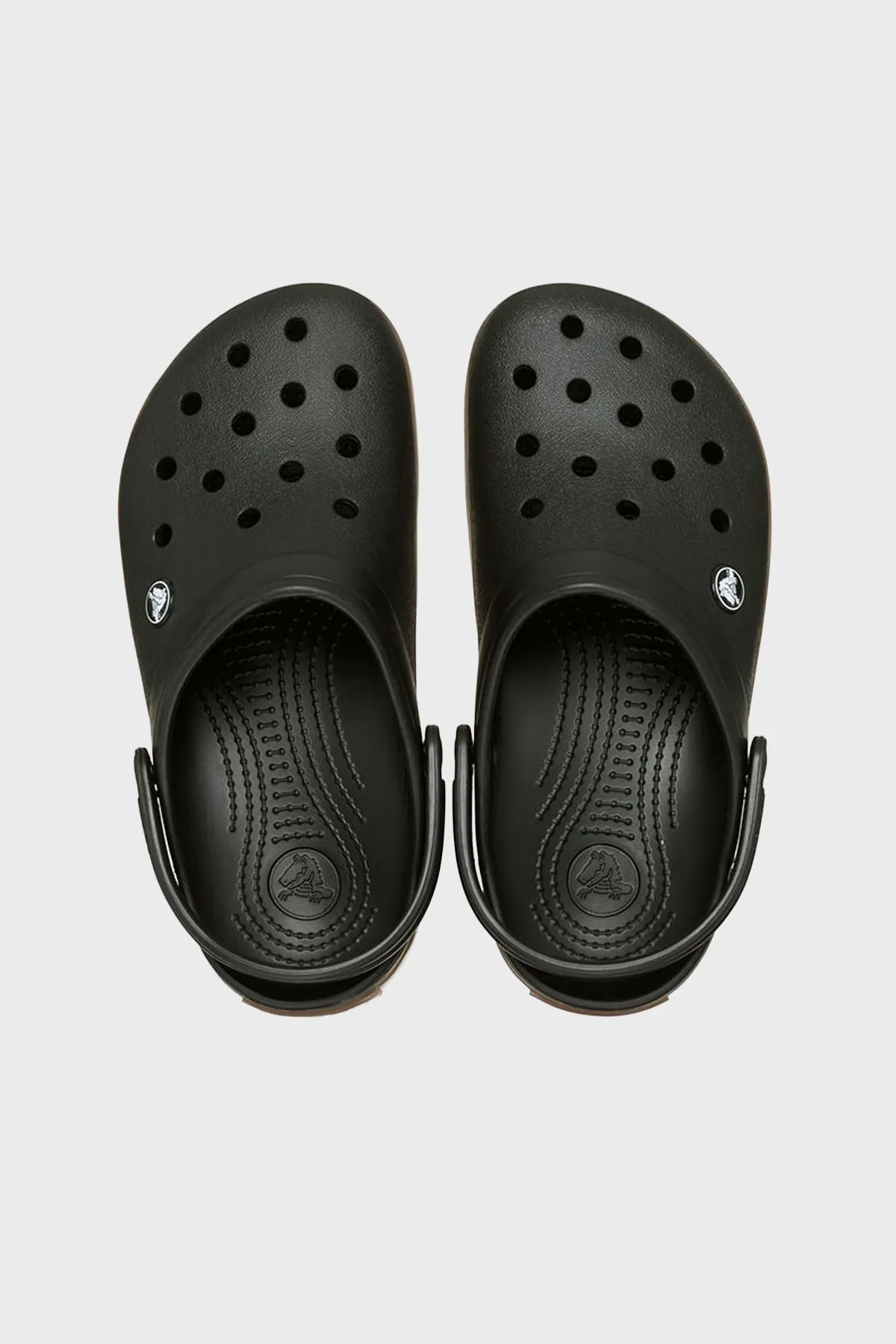 Crocs Crocband Gum Clog Logolu Unisex Terlik 212756-001 SİYAH - 2