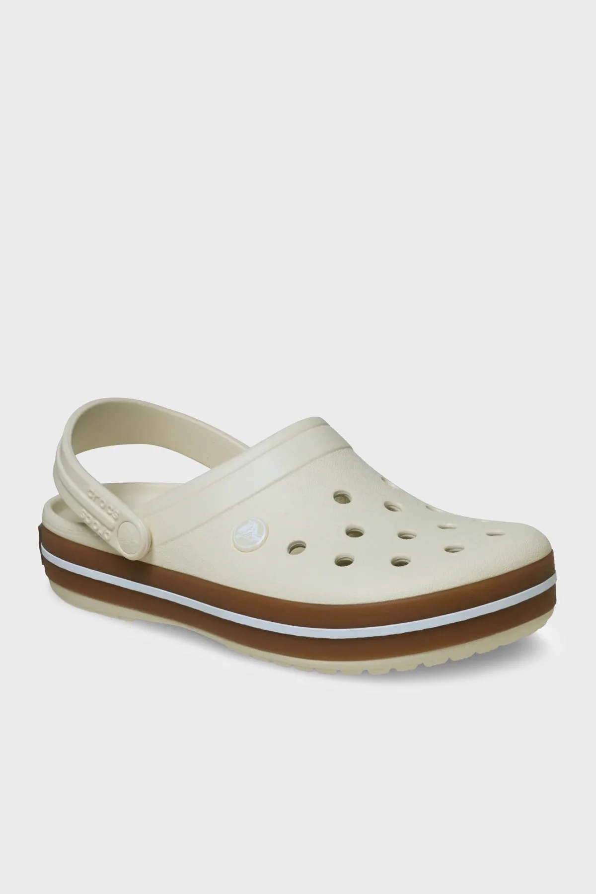 Crocs Crocband Gum Clog Sandalet Kadın Terlik 2127562MD Krem - 2
