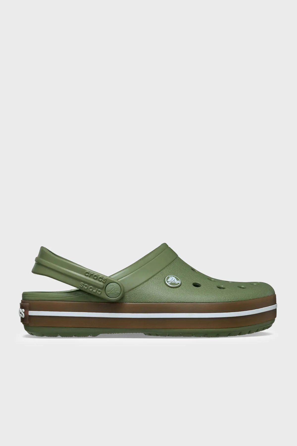 Crocs Crocband Gum Clog Sandalet Unisex Terlik 212756-3BX HAKİ - 1