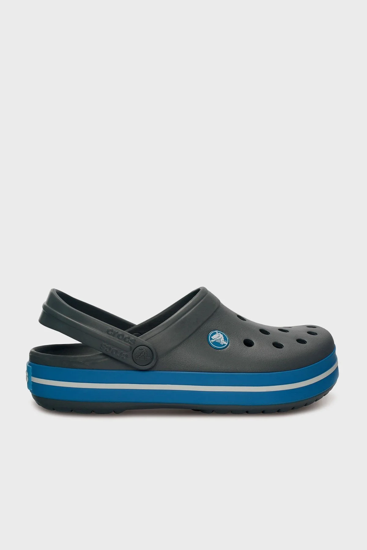 Crocs Crocband Hafif Sandalet Unisex Terlik 11016-07W GRİ-MAVİ - 1
