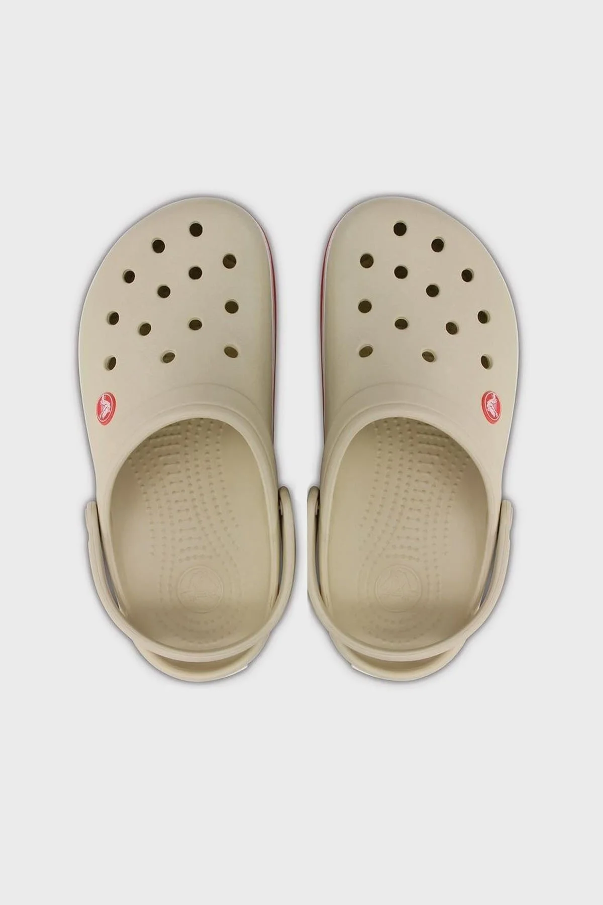 Crocs Crocband Logolu Çıkarılabilir Bilek Kayışlı Bayan Terlik 11016-1AS KREM - 16