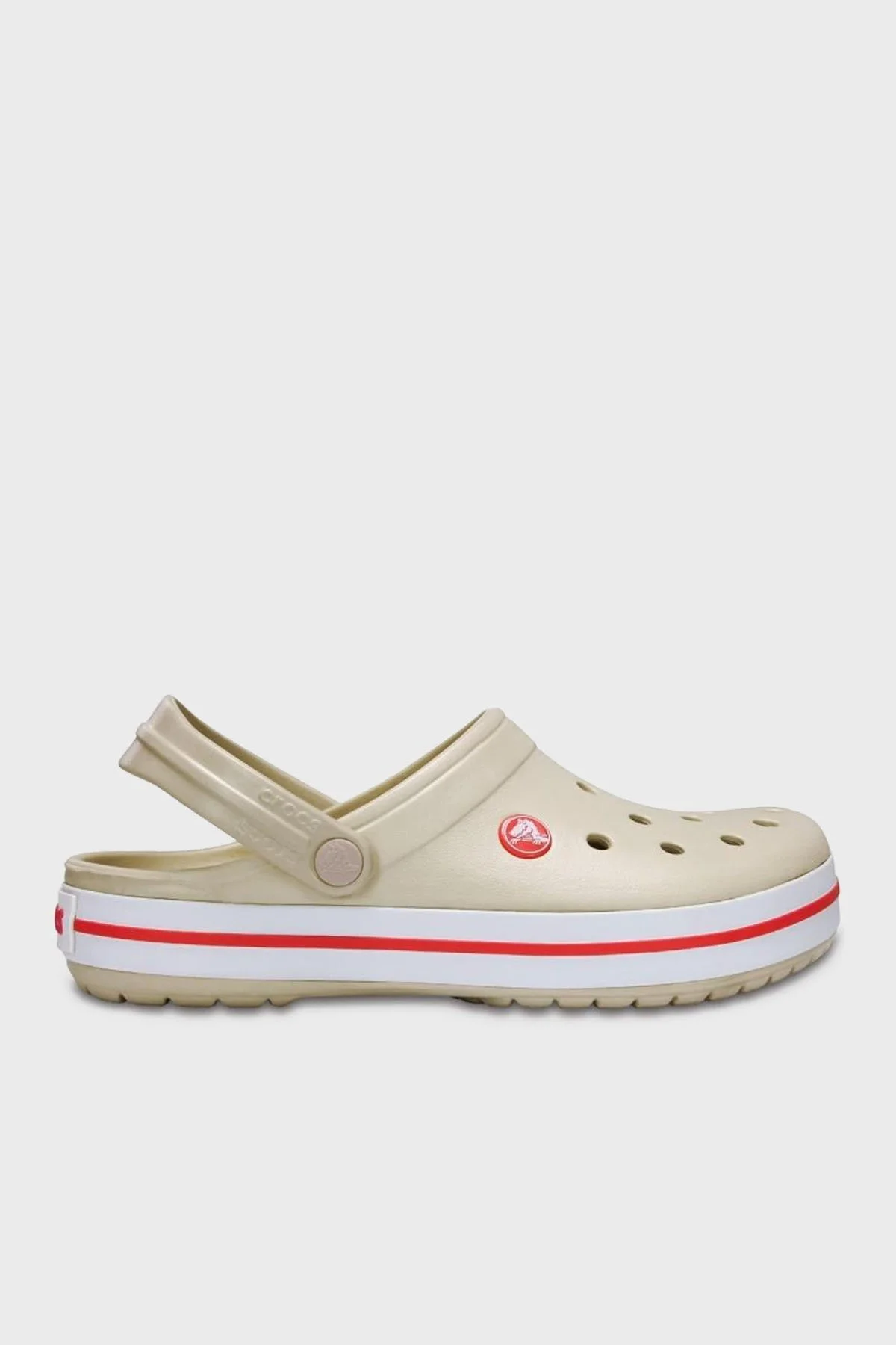 Crocs Crocband Logolu Unisex Terlik 11016-1AS KREM - 1