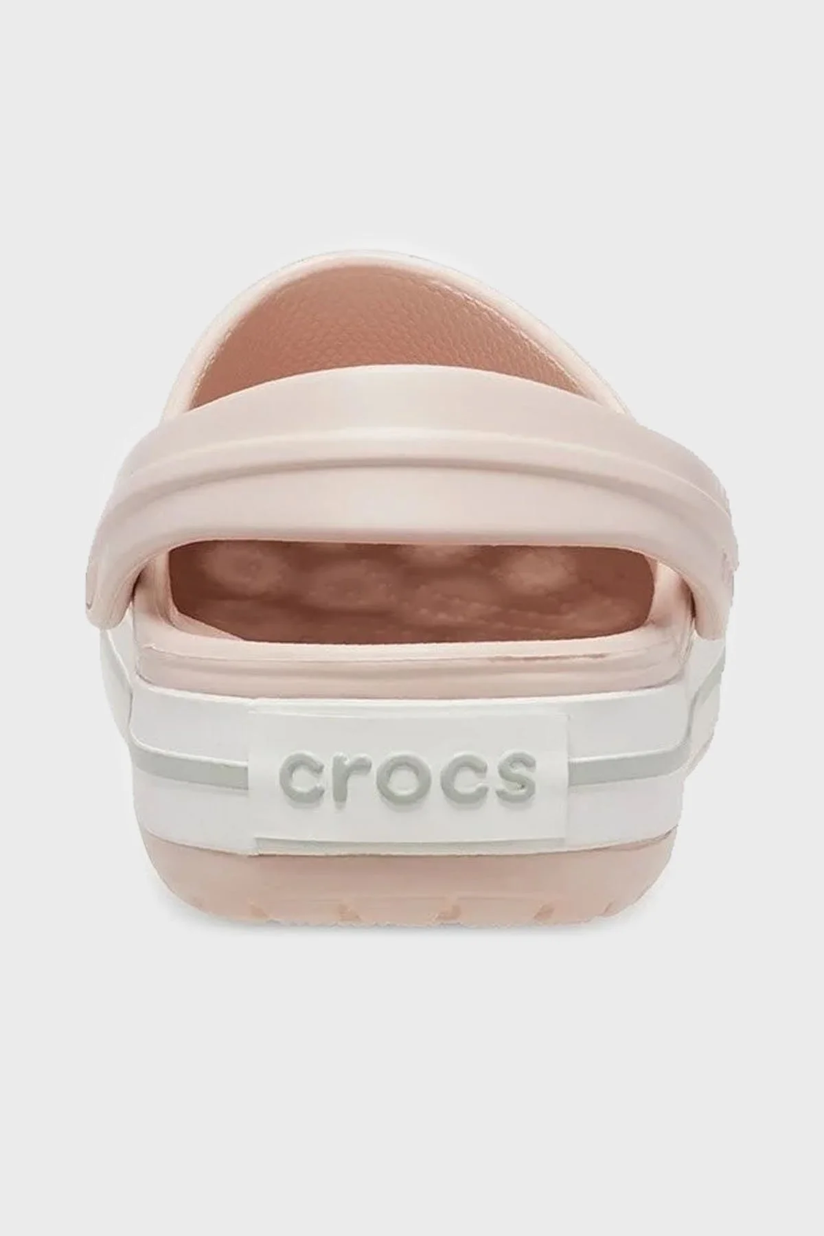 Crocs Crocband Logolu Çıkarılabilir Bilek Kayışlı Bayan Terlik 11016-6UR PUDRA - 9