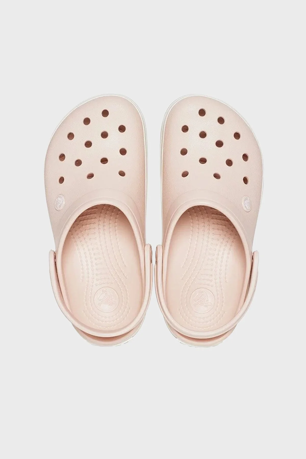 Crocs Crocband Logolu Çıkarılabilir Bilek Kayışlı Kadın Terlik 11016-6UR PUDRA - 3
