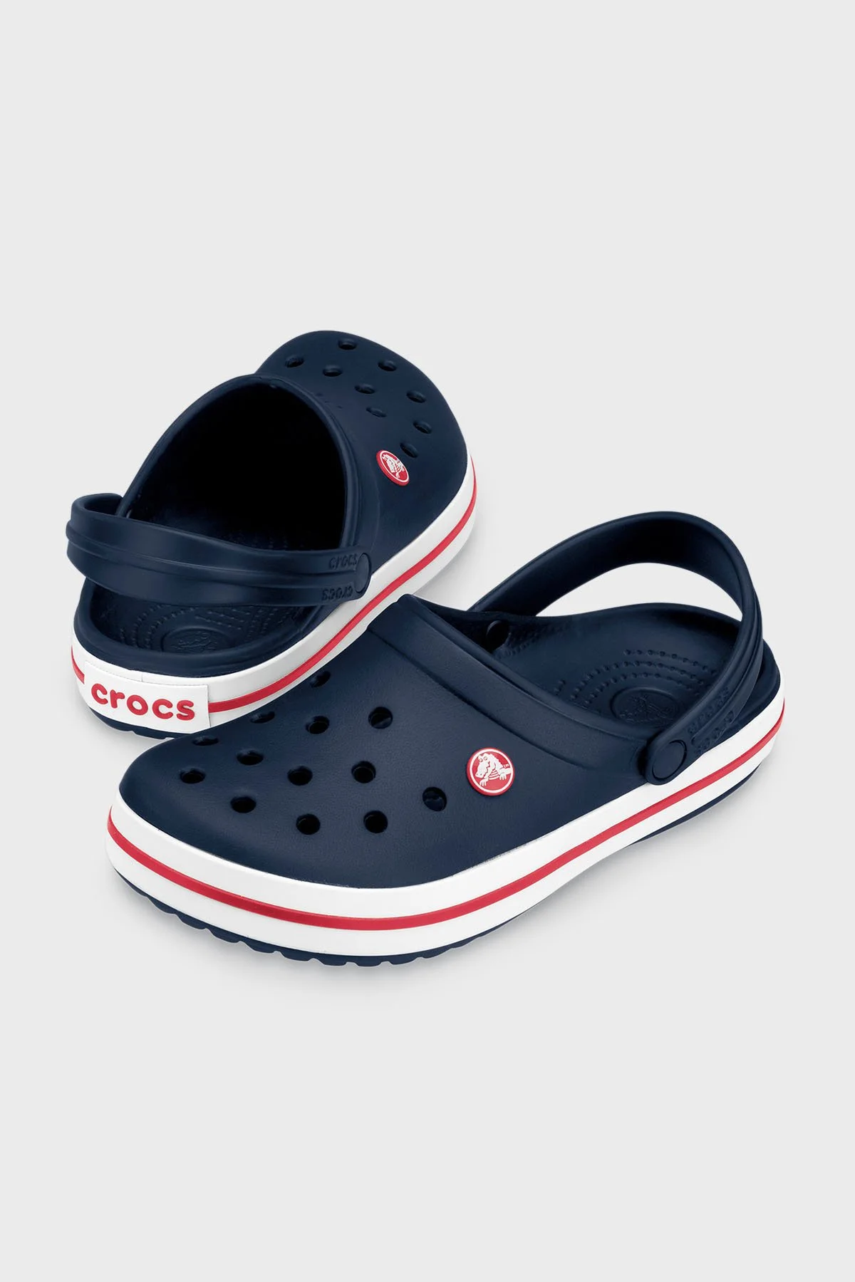 Crocs Crocband Logolu Çıkarılabilir Kayışlı Sandalet Unisex Terlik 11016-410 LACİVERT - 2