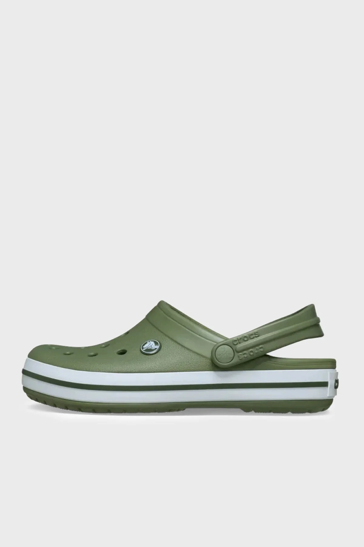 Crocs Crocband Logolu Unisex Terlik 11016-3BX HAKİ - 2