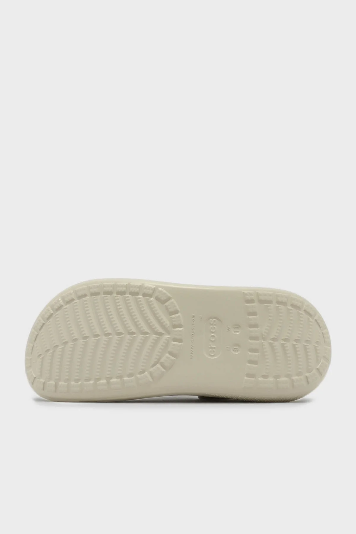 Crocs Crush Clog Logolu Platform Taban Çıkarılabilir Kayışlı Kadın Terlik 207521-2Y2 KEMİK - 6