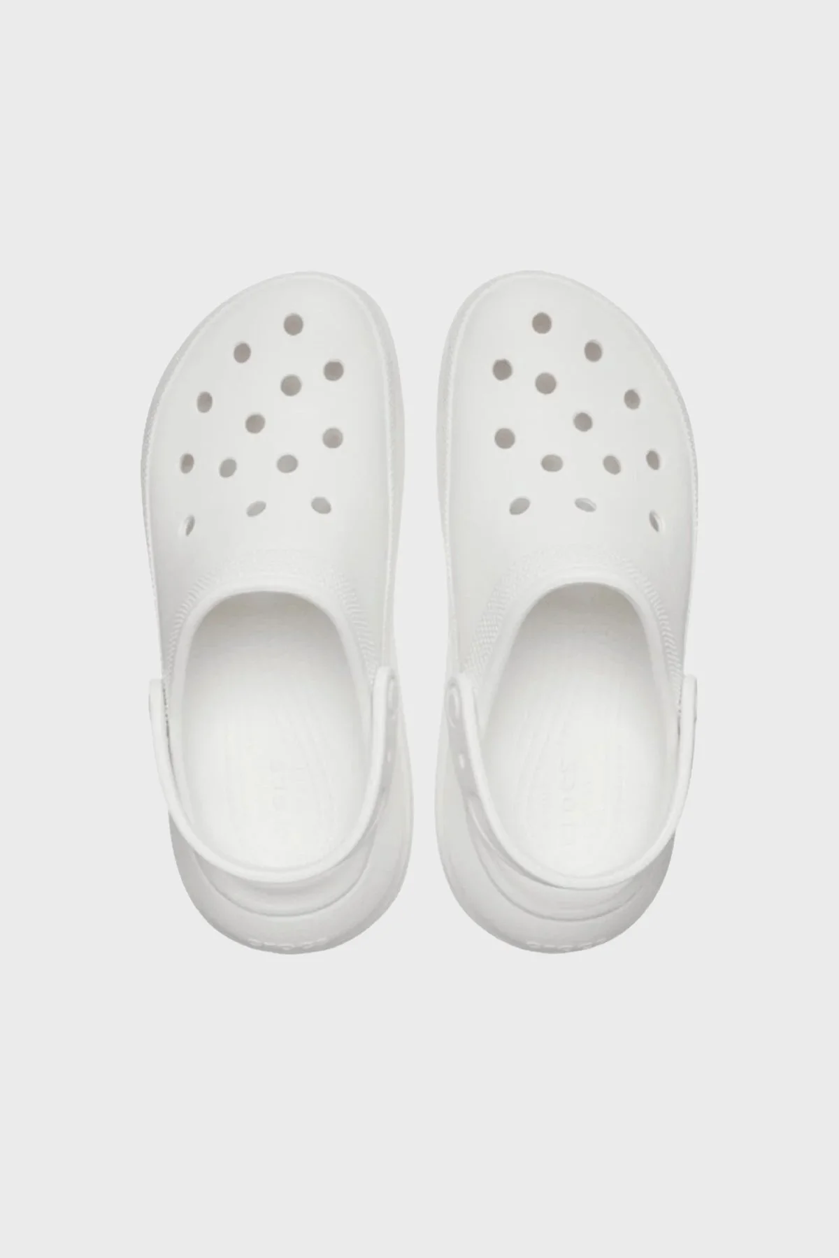 Crocs Crush Clog Logolu Unisex Terlik 207521-100 BEYAZ - 2