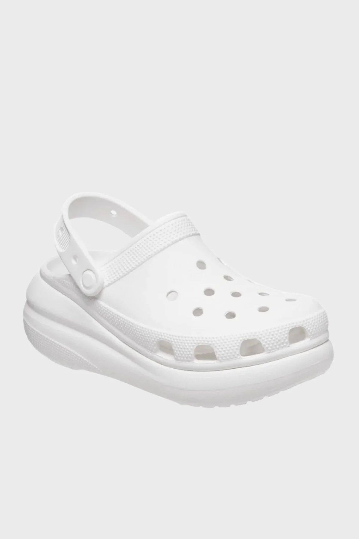 Crocs Crush Clog Logolu Unisex Terlik 207521-100 BEYAZ - 3