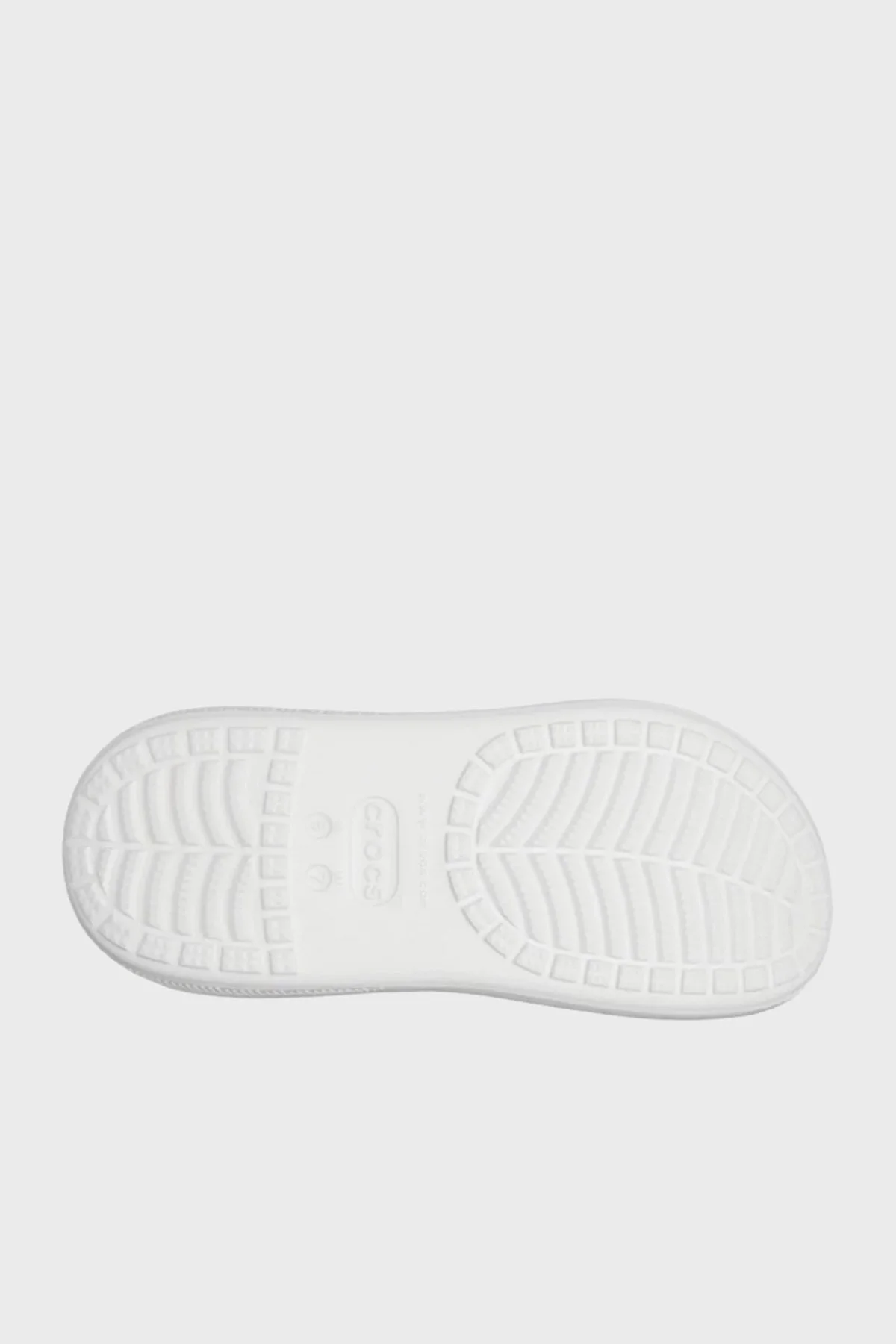 Crocs Crush Clog Logolu Unisex Terlik 207521-100 BEYAZ - 4