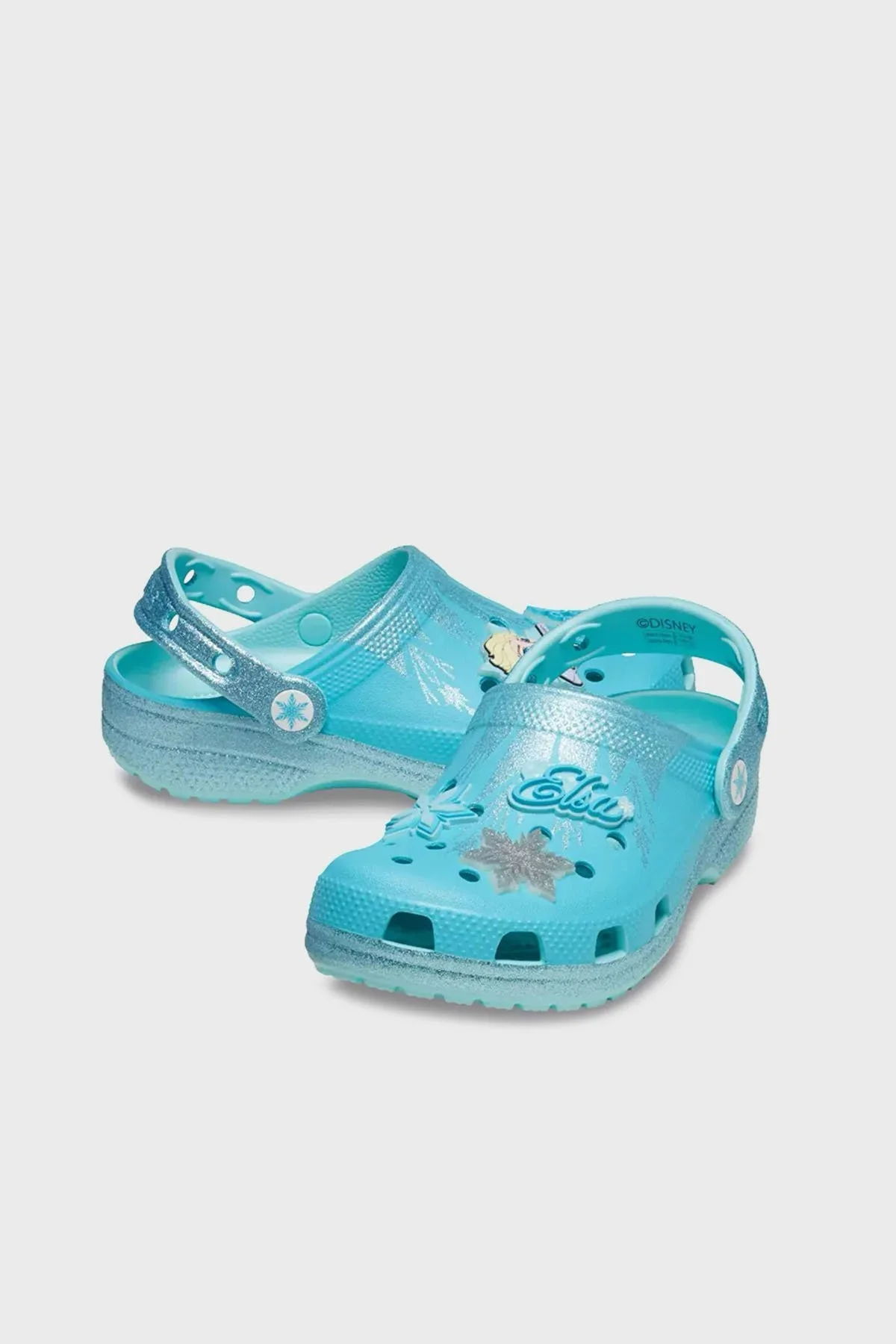 Crocs Frozen Elsa Classic Clog T Frozen Elsa Sandalet Kız Çocuk Terlik 210237-90H AQUA - 4