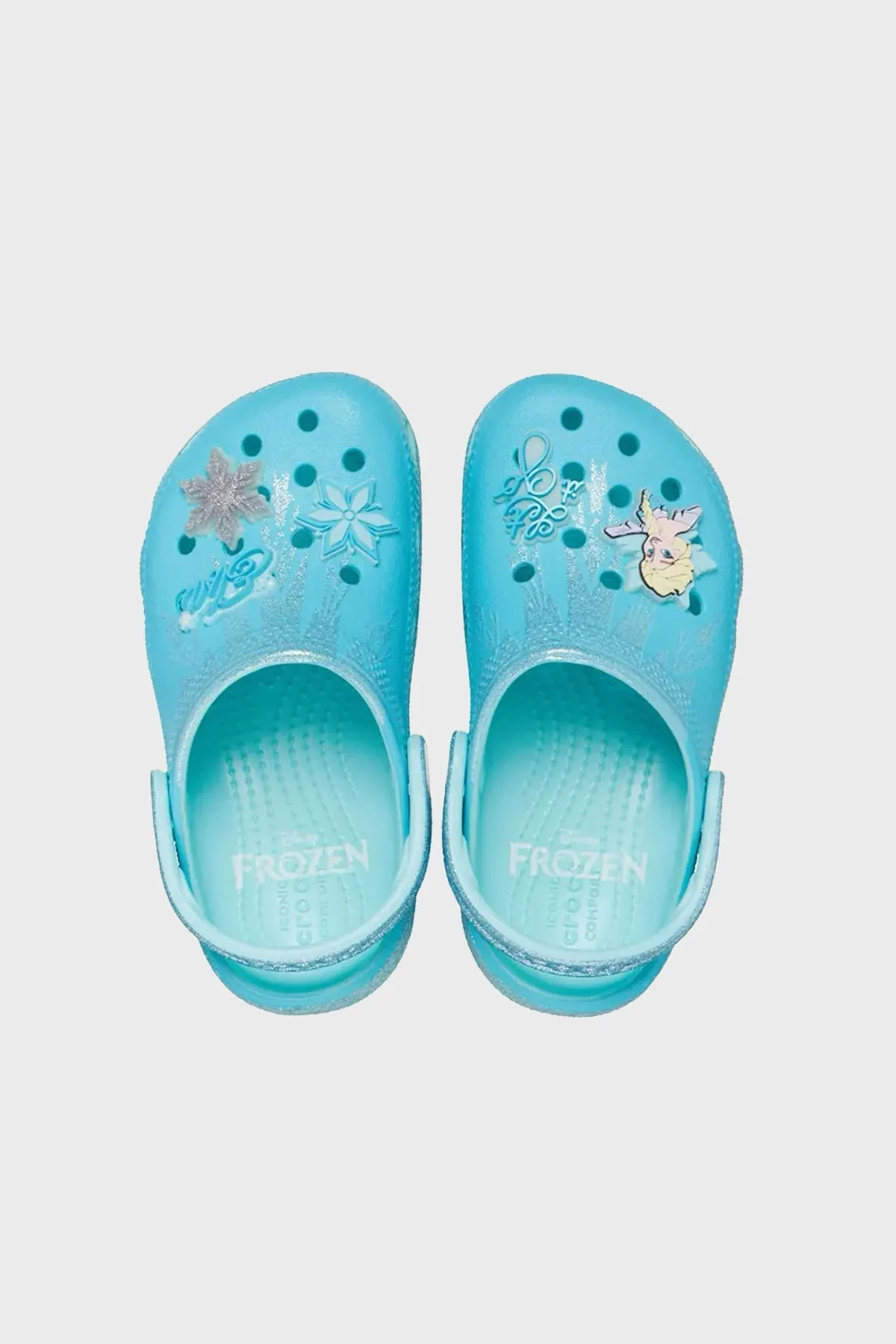 Crocs Frozen Elsa Classic Clog T Frozen Elsa Sandalet Kız Çocuk Terlik 210237-90H AQUA - 5
