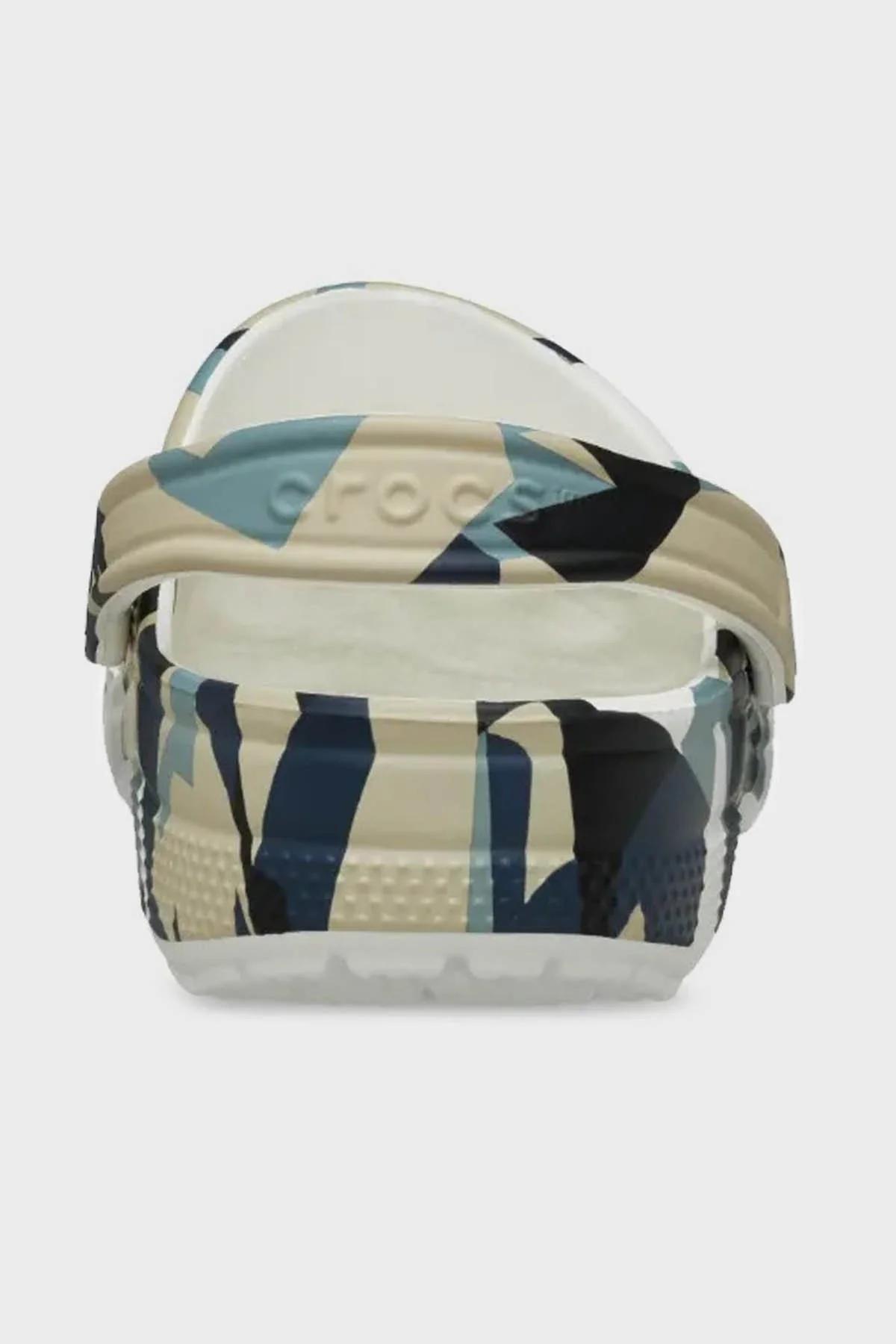 Crocs Geo Camo Clog Desenli Logolu Hafif Sandalet Erkek Terlik 211009-94S TAŞ-LACİVERT - 13