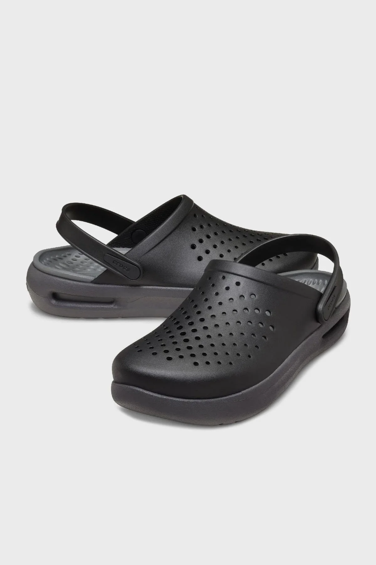 Crocs InMotion Clog Ayarlanabilir Kemerli Sandalet Erkek Terlik 209964-001 SİYAH - 3