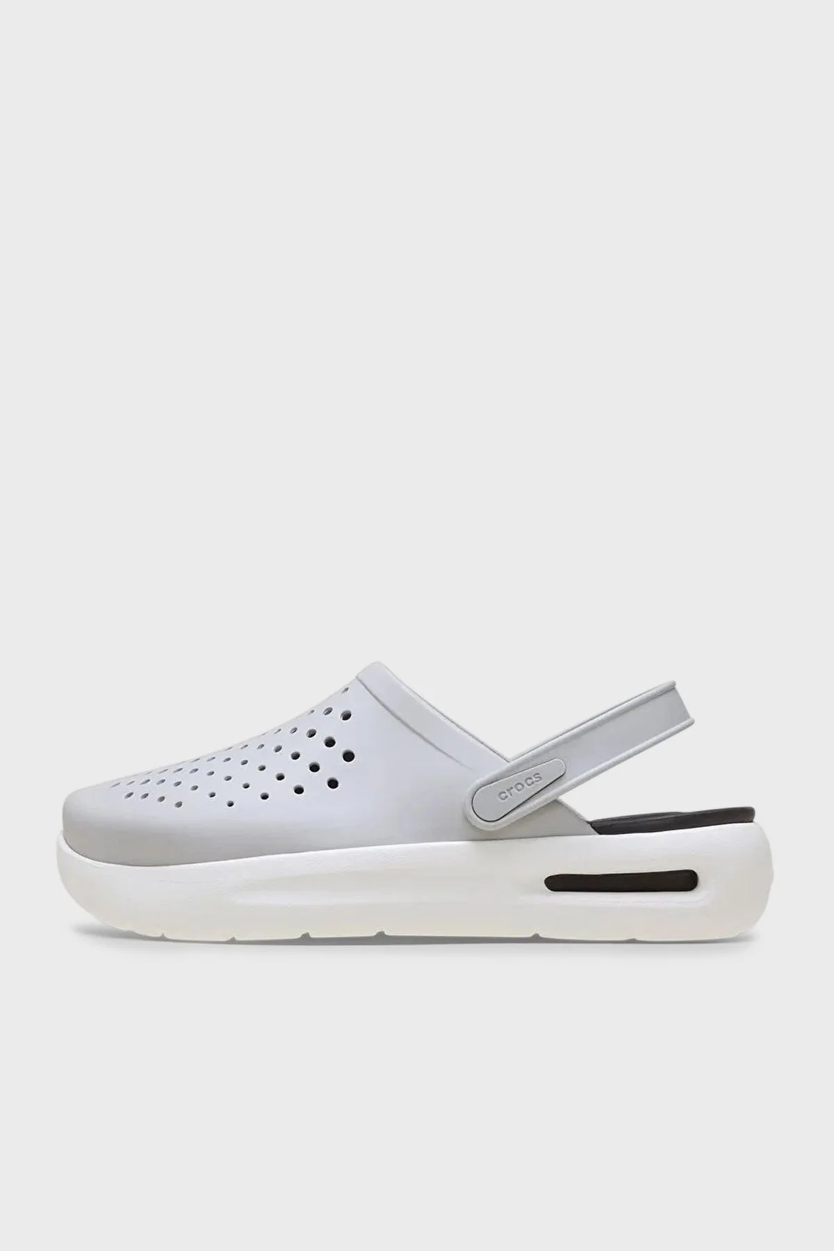 Crocs InMotion Clog Ayarlanabilir Kemerli Sandalet Erkek Terlik 209964-1FT GRİ - 3