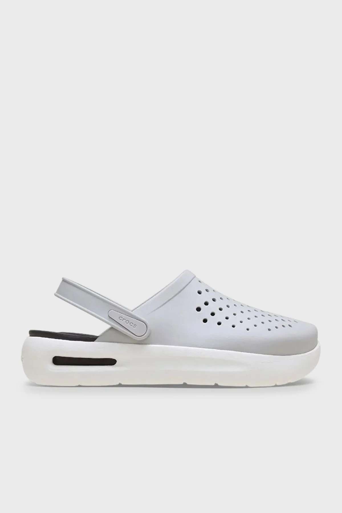 Crocs InMotion Clog Ayarlanabilir Kemerli Sandalet Erkek Terlik 209964-1FT GRİ - 1