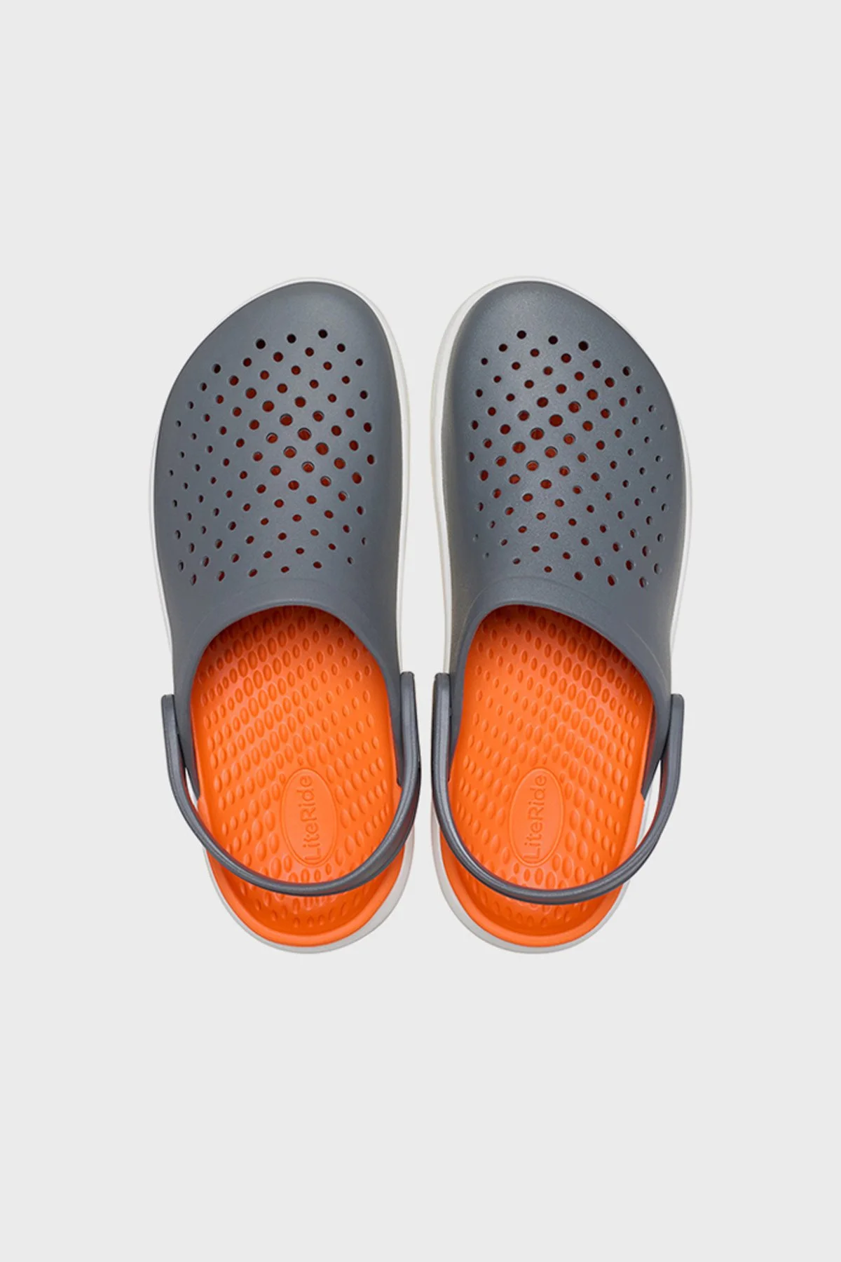 Crocs InMotion Clog Logolu Unisex Terlik 209964-0DA ANTRASİT - 3