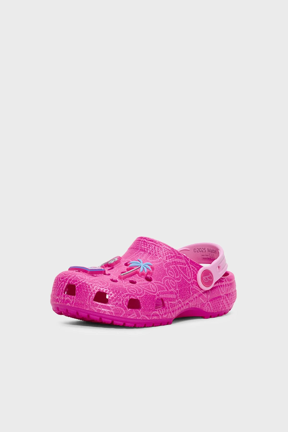 Crocs Mattel Pink Barbie Cls Clg K Kayışlı Kız Çocuk Terlik 211406-90H Pembe - 3