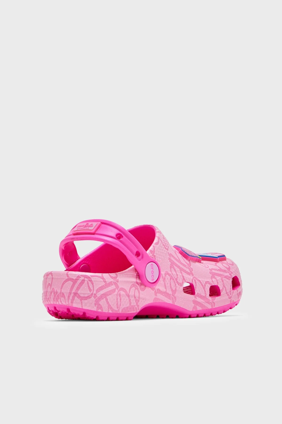 Crocs Mattel Pink Barbie Cls Clg T Kayışlı Kız Çocuk Terlik 211407-90H Pembe - 3